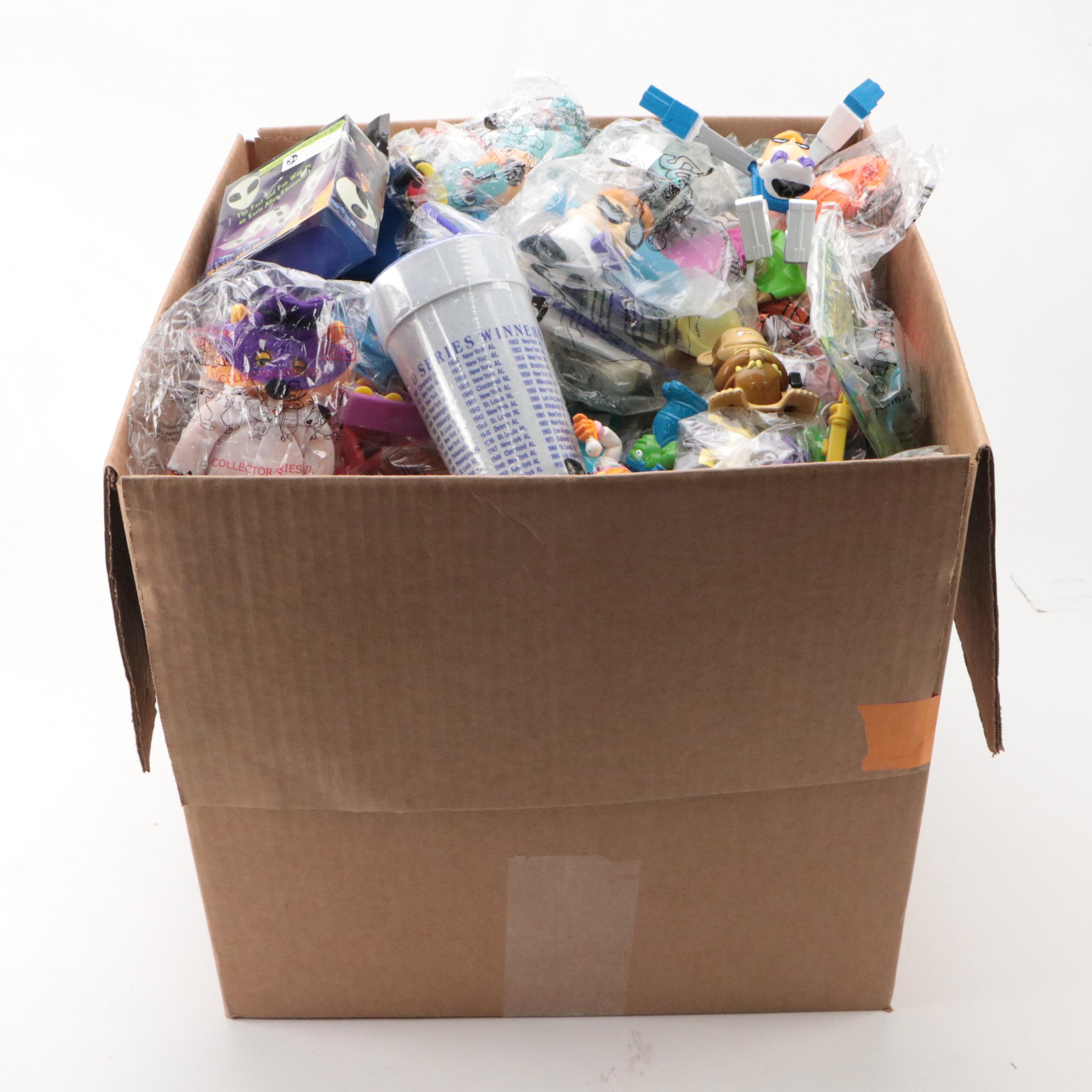 Dairy Queen Kid's Meal Toys Incl. Dexter's Lab, Big Bird and More