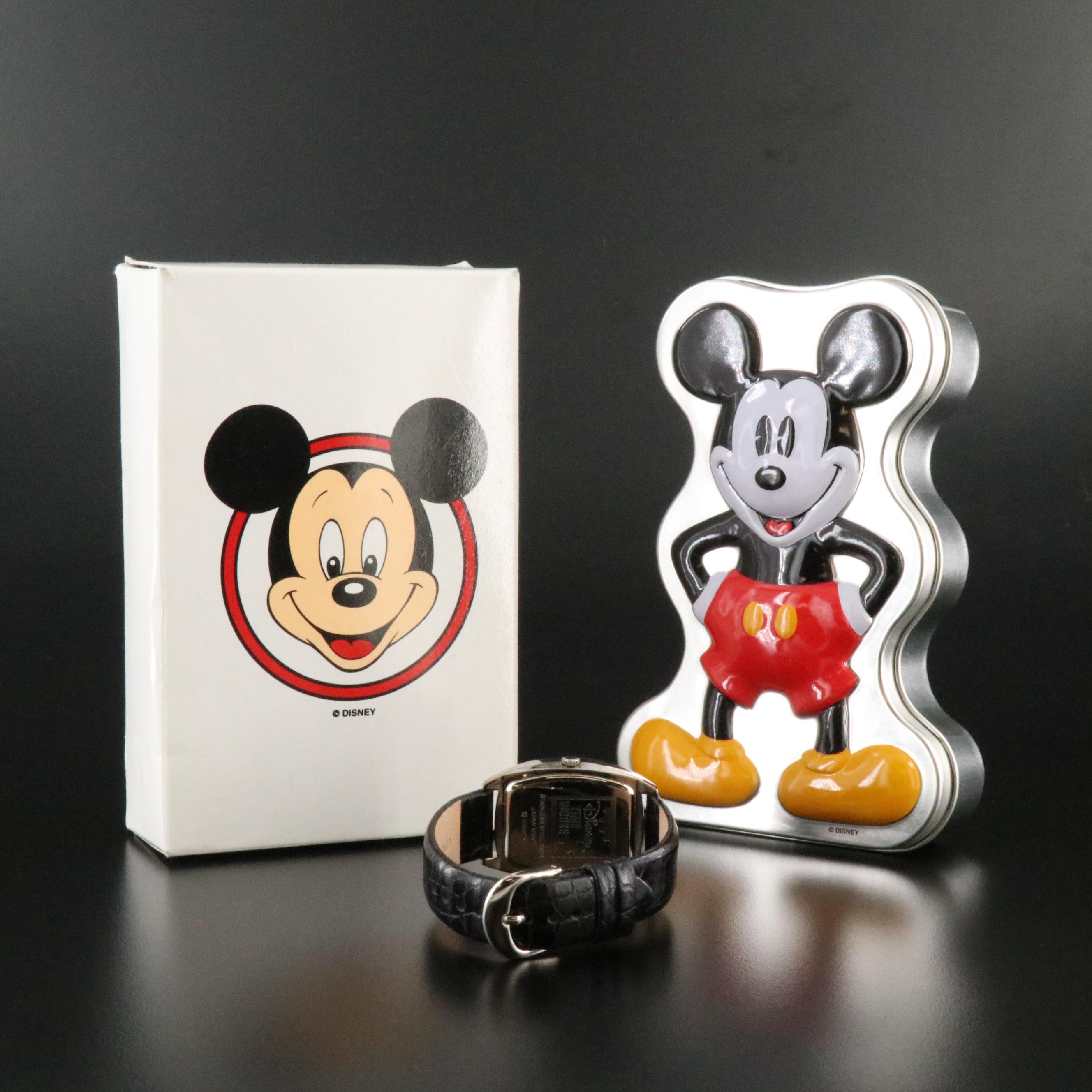 Disney Time Works Mickey Mouse 32.5mm Quartz Watch