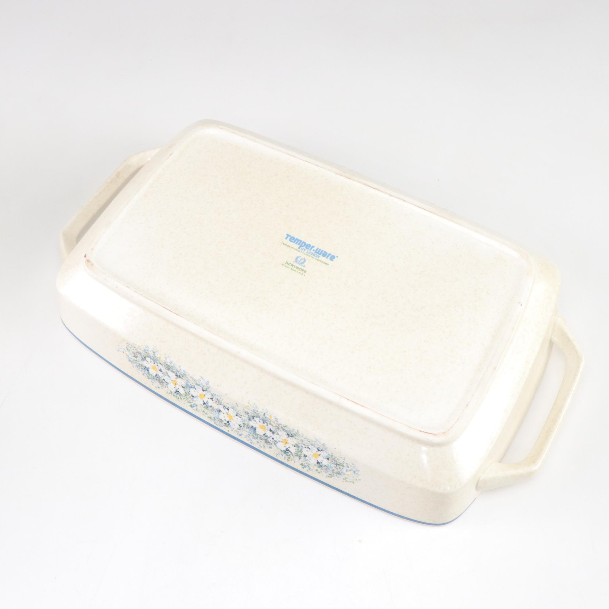 Lenox "Dewdrops" Temper-Ware Dinnerware & Bakeware