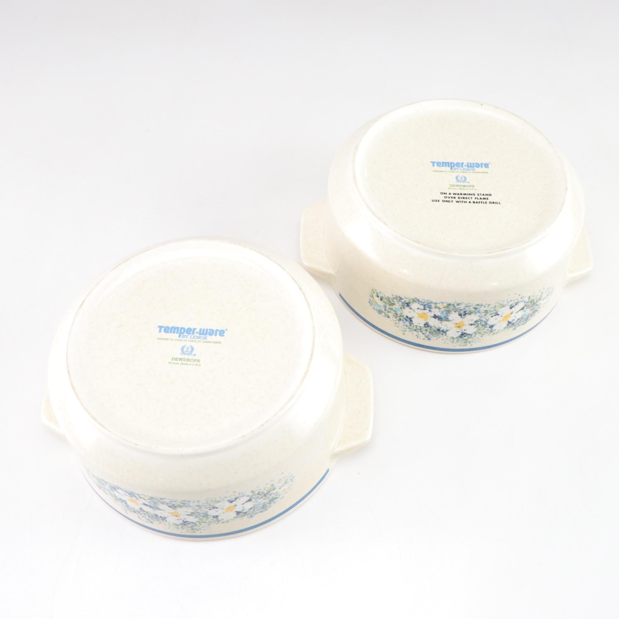 Lenox "Dewdrops" Temper-Ware Dinnerware & Bakeware