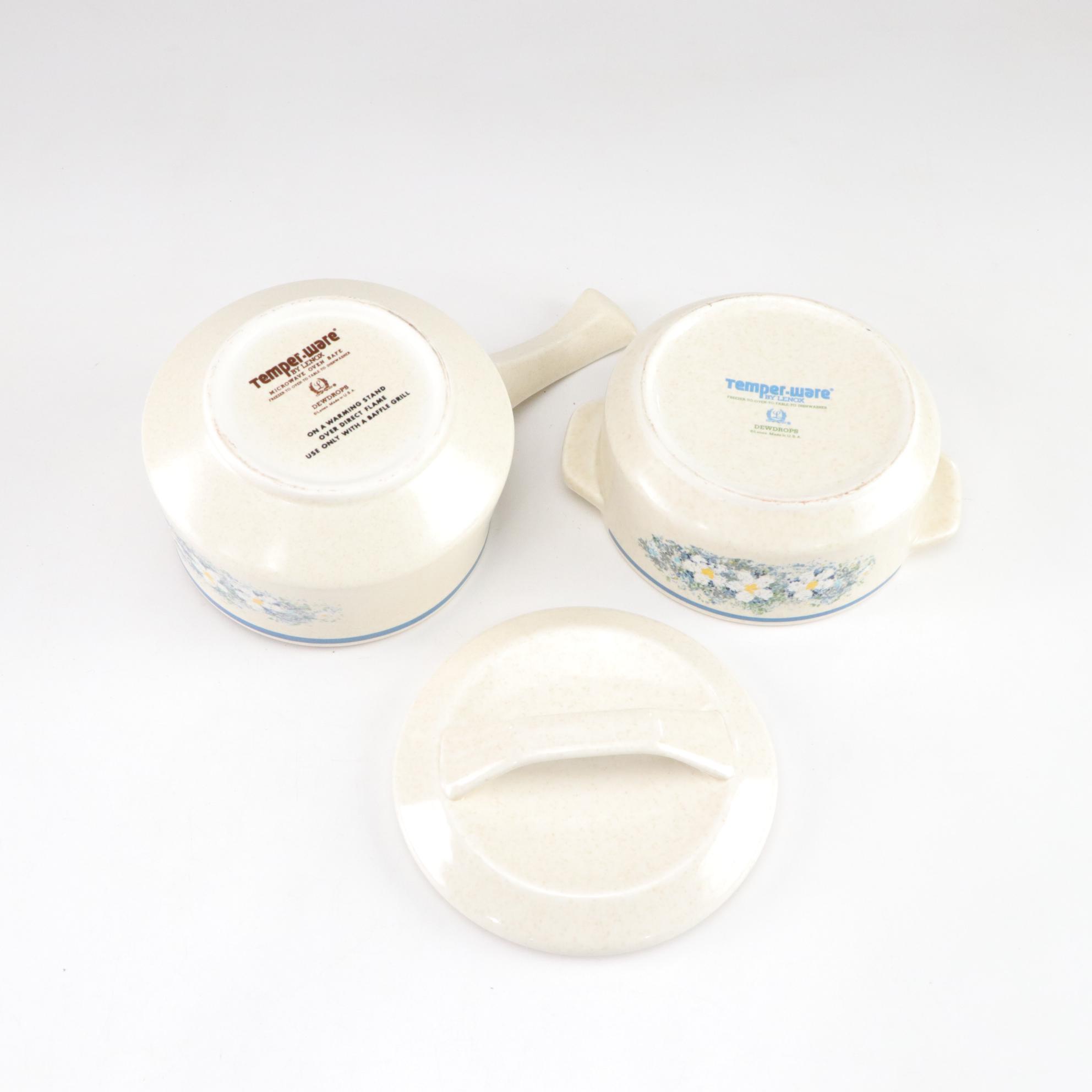 Lenox "Dewdrops" Temper-Ware Dinnerware & Bakeware