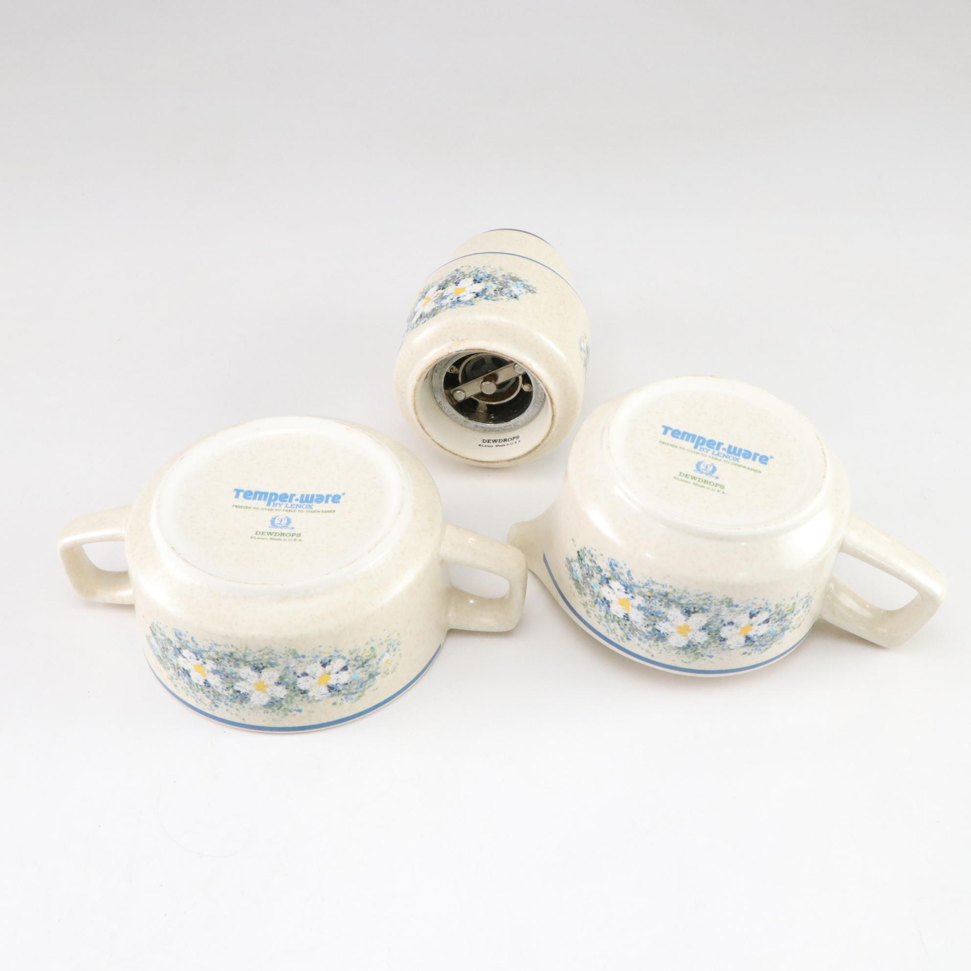 Lenox "Dewdrops" Temper-Ware Dinnerware & Bakeware