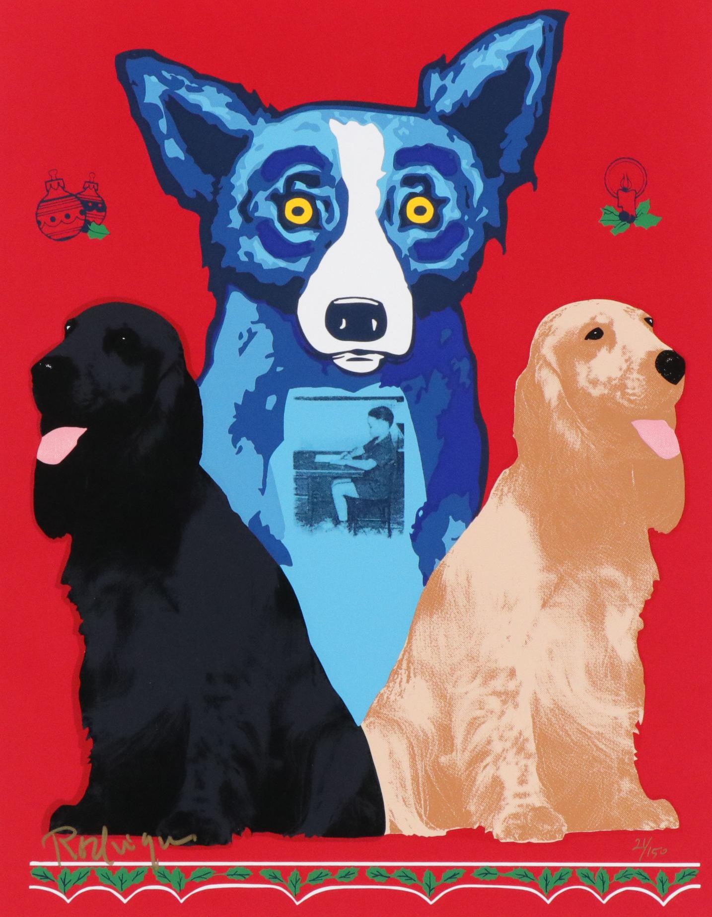 George Rodrigue Serigraph "George's Sweet Inspirations"