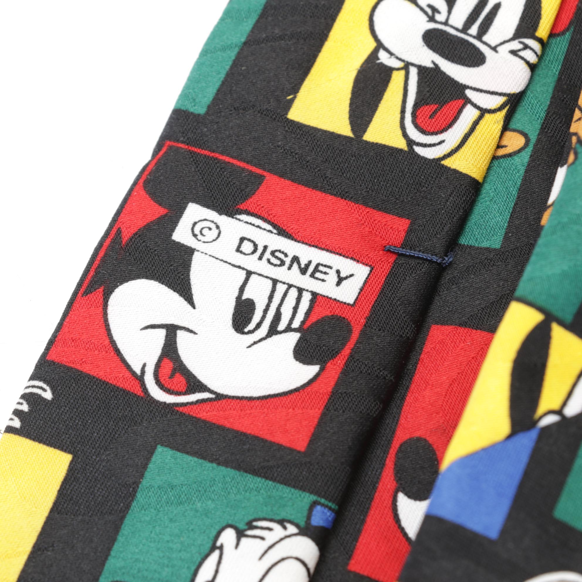 Walt Disney Mickey Mouse & Friends with Garfield, Flintstones & Dr. Seuss Ties