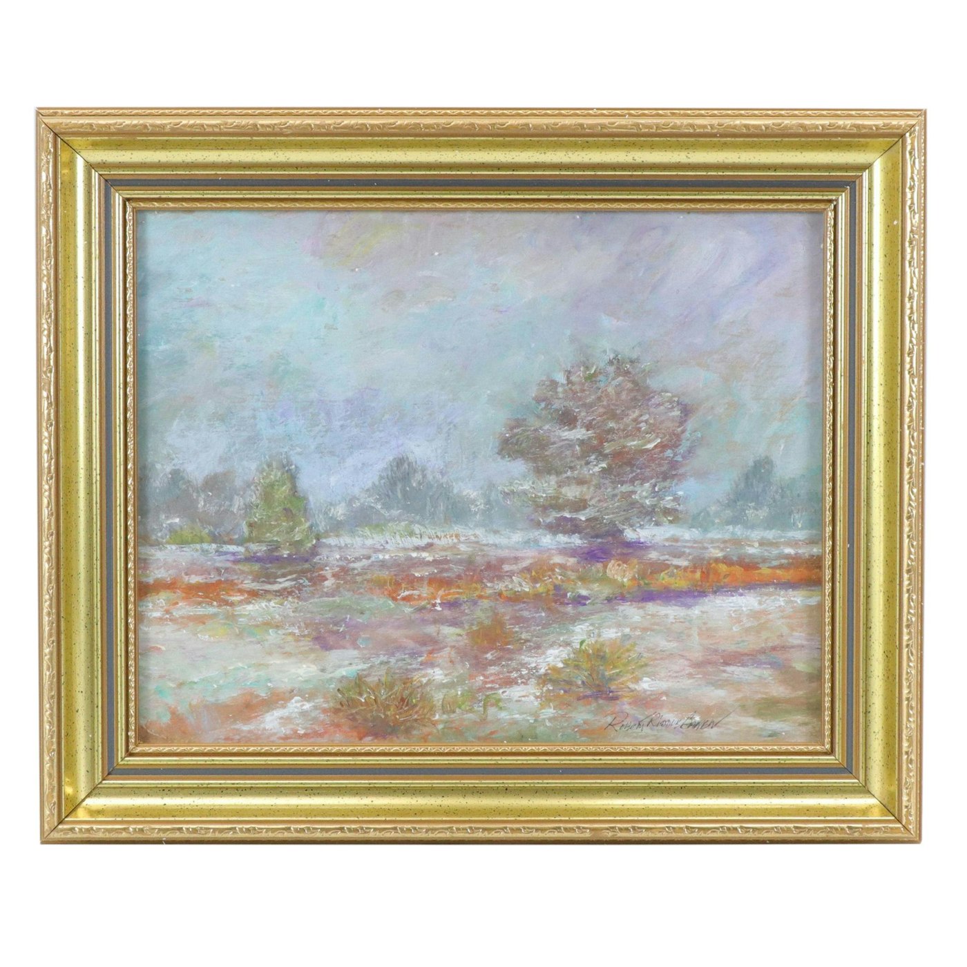 Robert Riddle-Baker Landscape Acrylic Painting