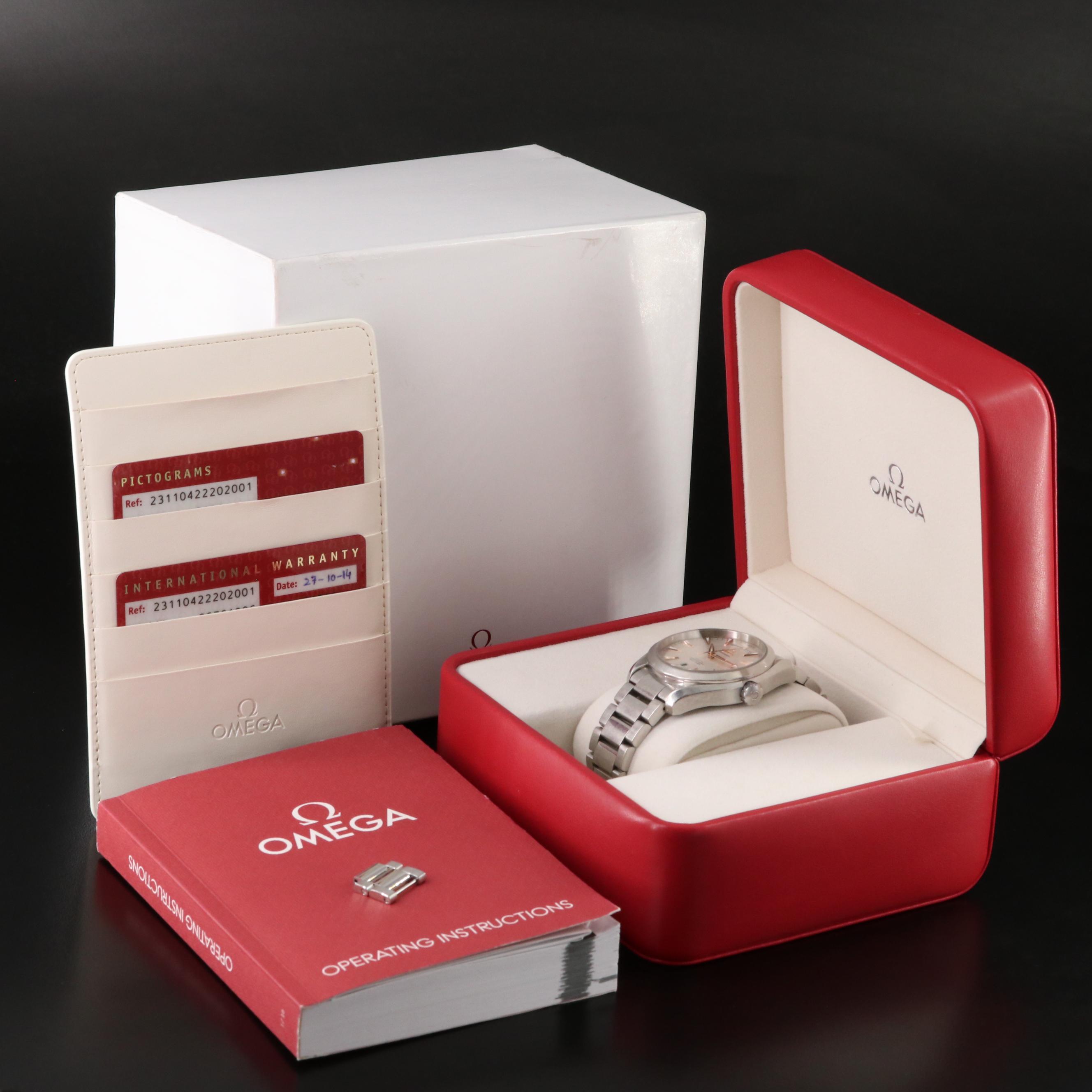 Omega Seamaster Aqua Terra 231.10.42.22.02.001 41.5mm Steel Automatic Watch