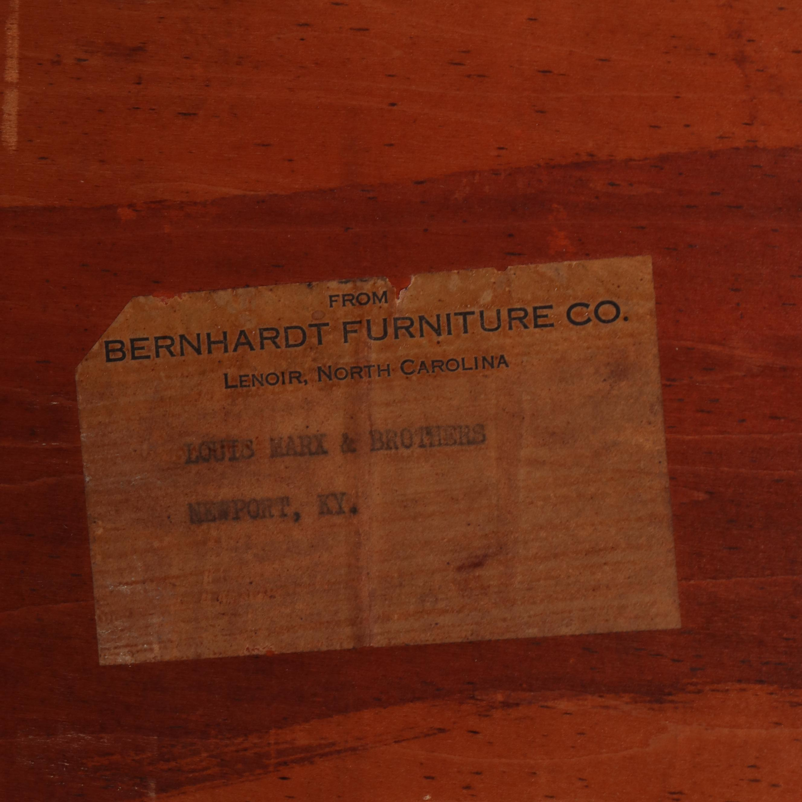 Bernhardt Federal Style Mahogany China Cabinet, Early to Mid 20th Century