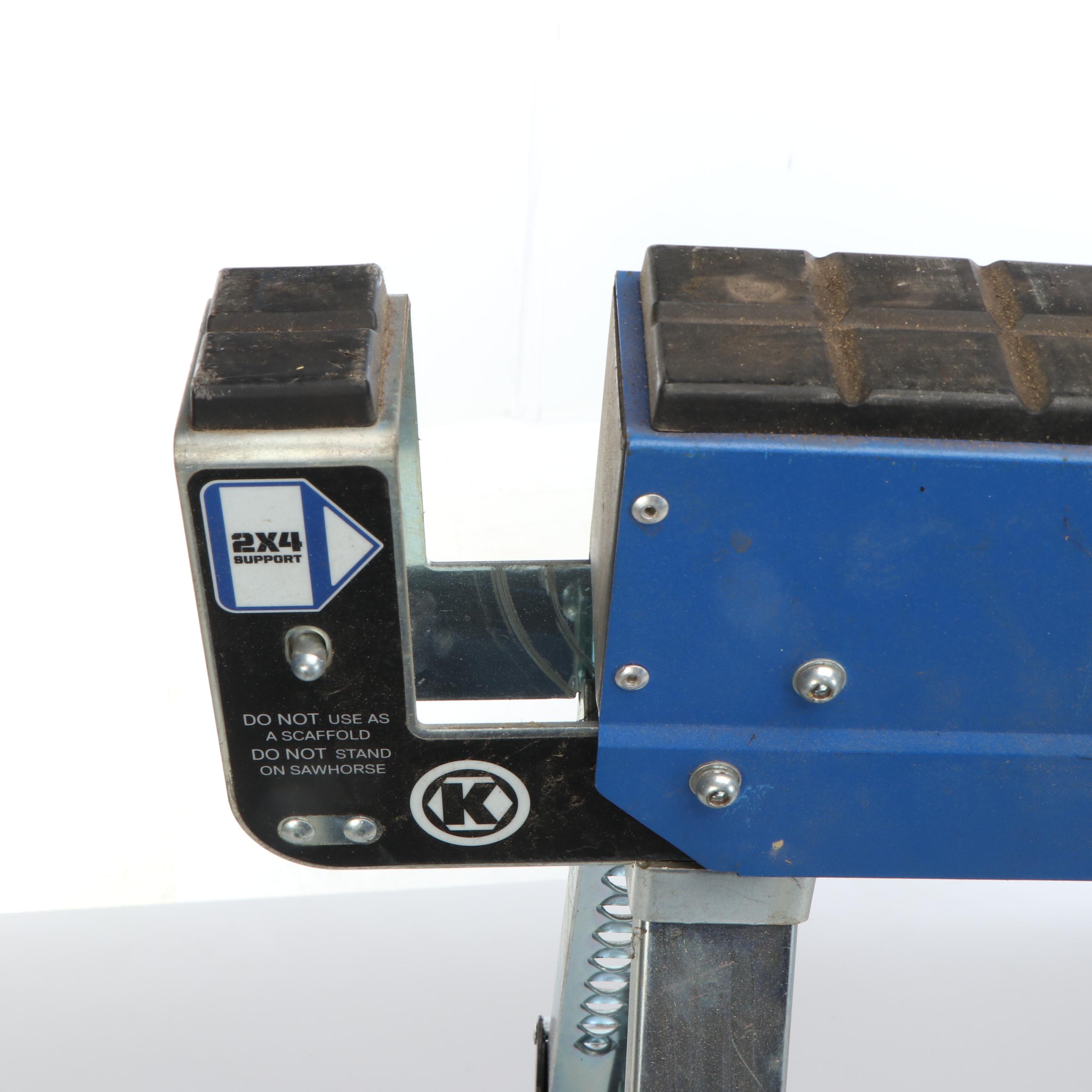 Pair of Kobalt 42" Adjustable Sawhorses