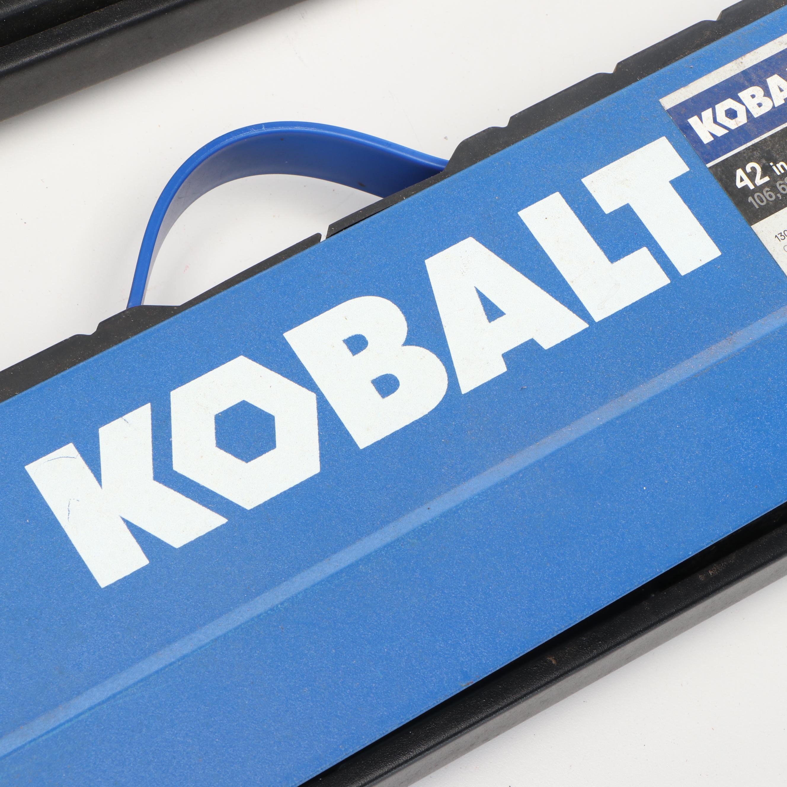 Pair of Kobalt 42" Adjustable Sawhorses