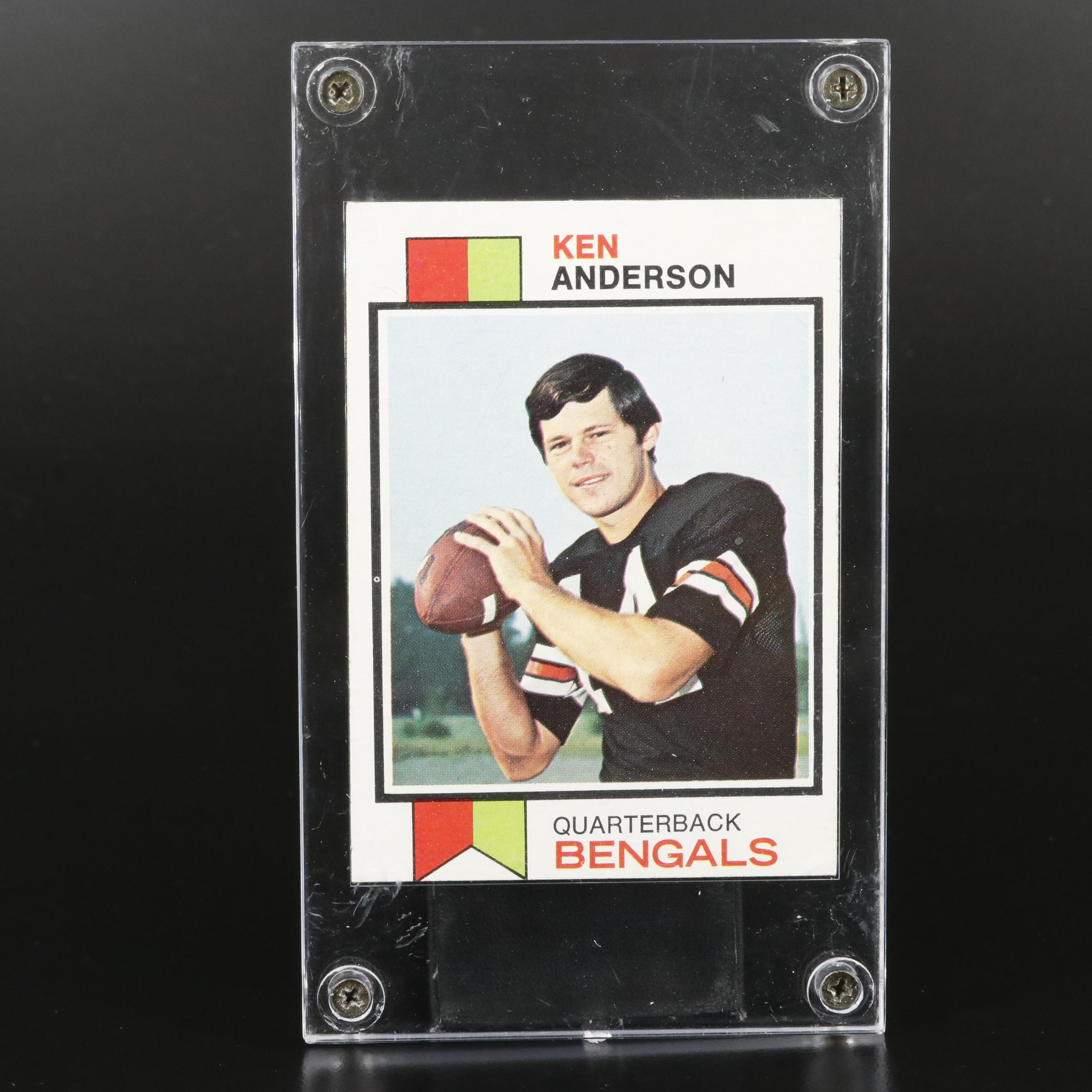 1973 Topps Ken Anderson Cincinnati Bengals Rookie Football Card