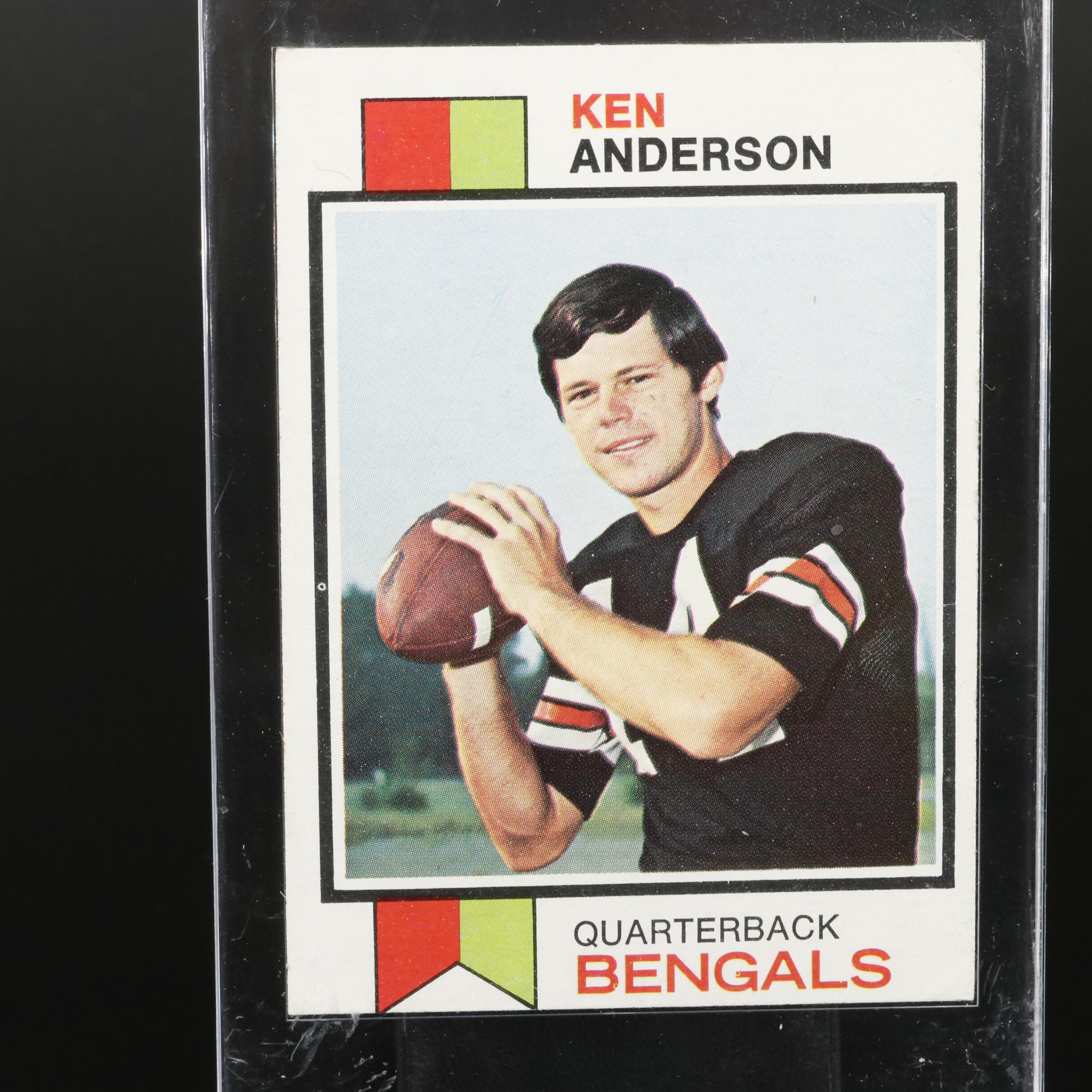 1973 Topps Ken Anderson Cincinnati Bengals Rookie Football Card