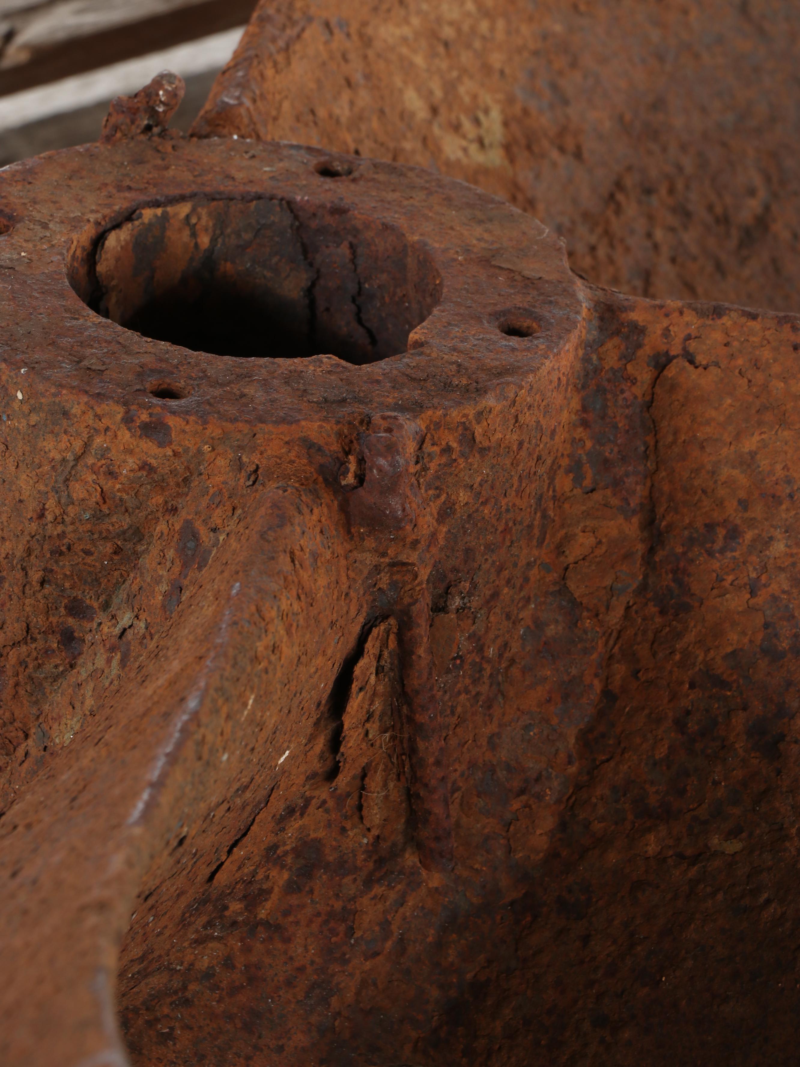 5'3 Cast Metal Four-Blade Boat Propeller