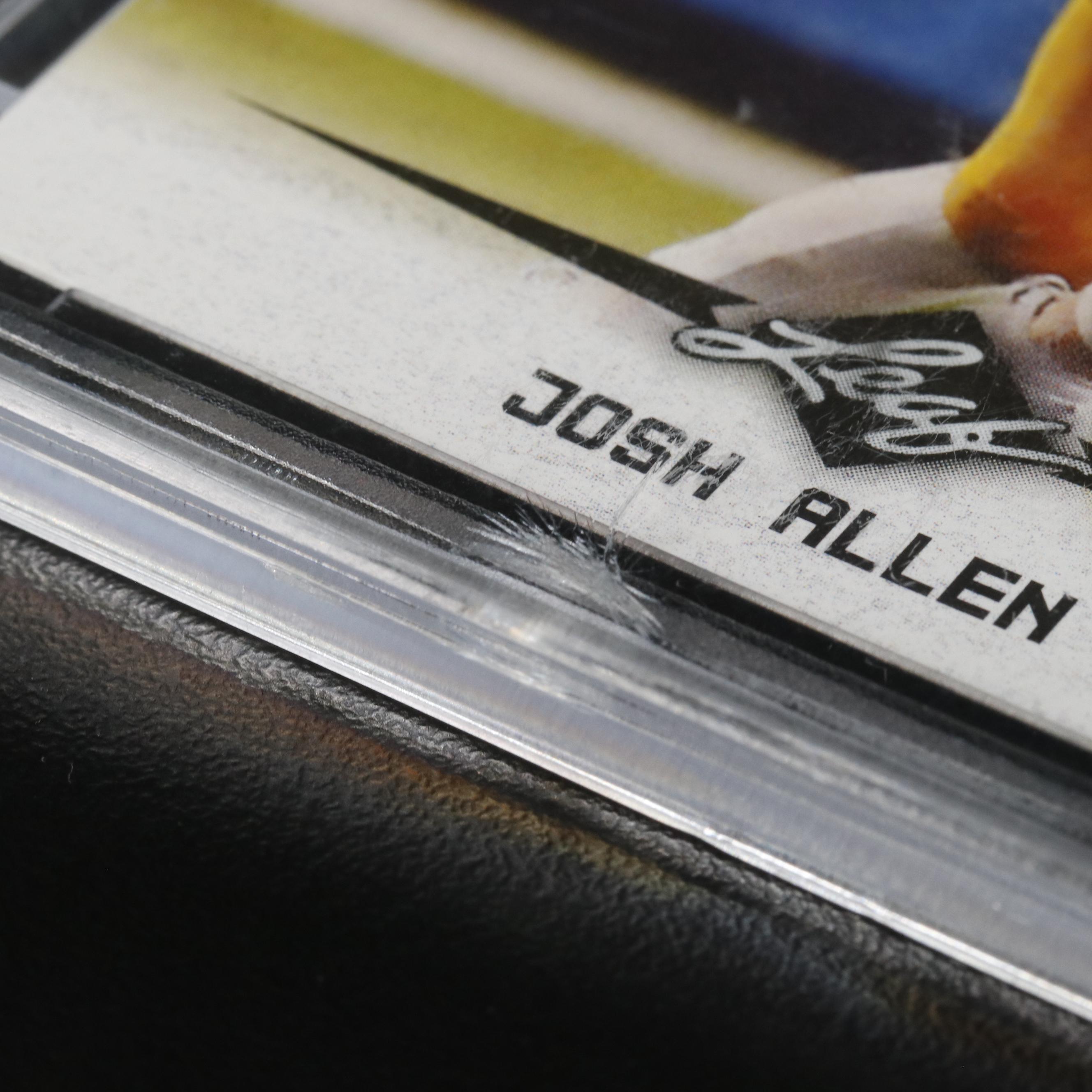 2018 Leaf Josh Allen Rookie Star Football Card Graded BCCG 10