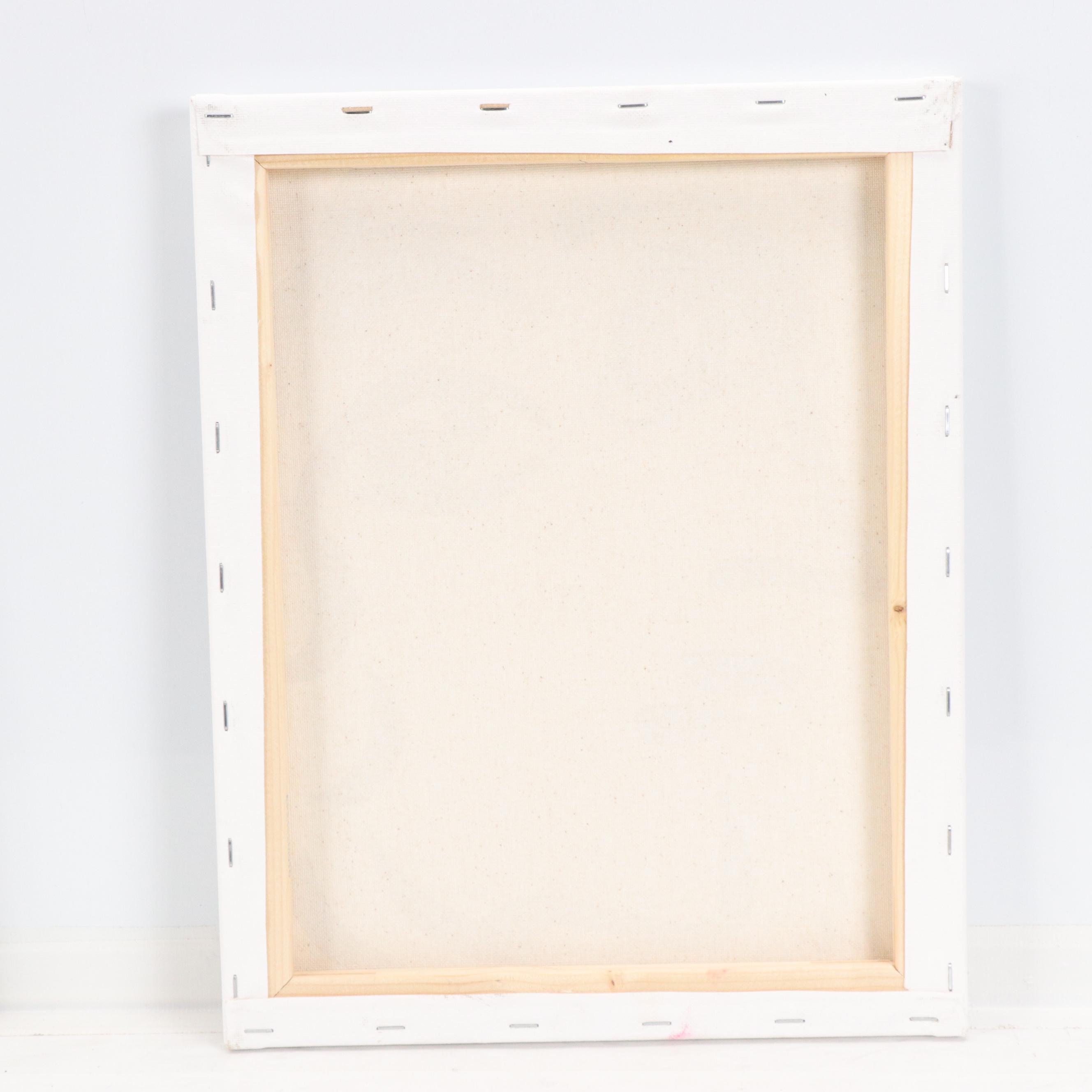 Peter Keil Abstract Portrait Acrylic Painting