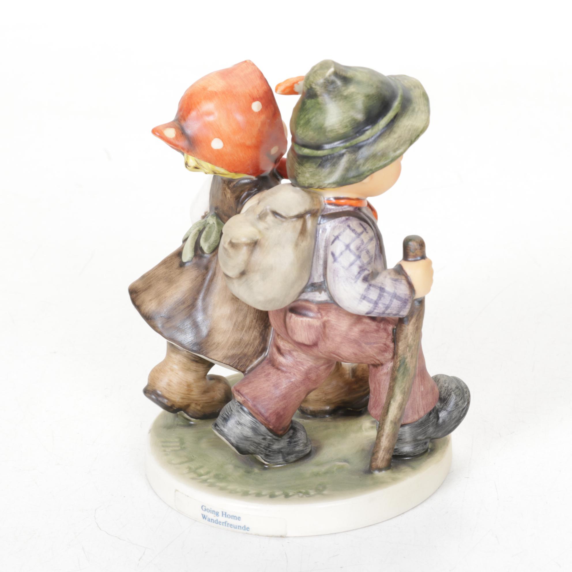 Goebel "Going Home", "Smart Little Sister" & "For Mother" Hummel Porcelain Set