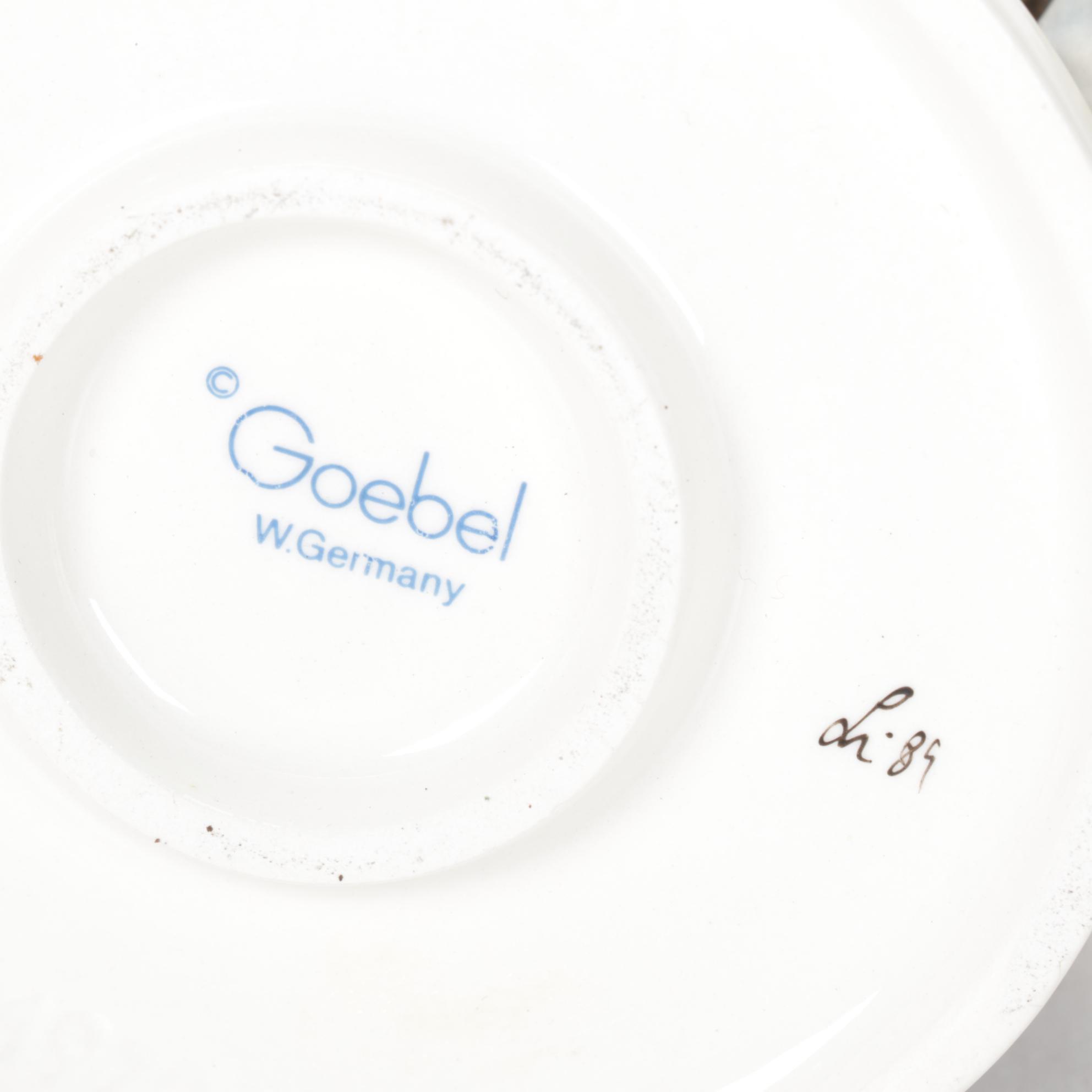 Goebel "Going Home", "Smart Little Sister" & "For Mother" Hummel Porcelain Set