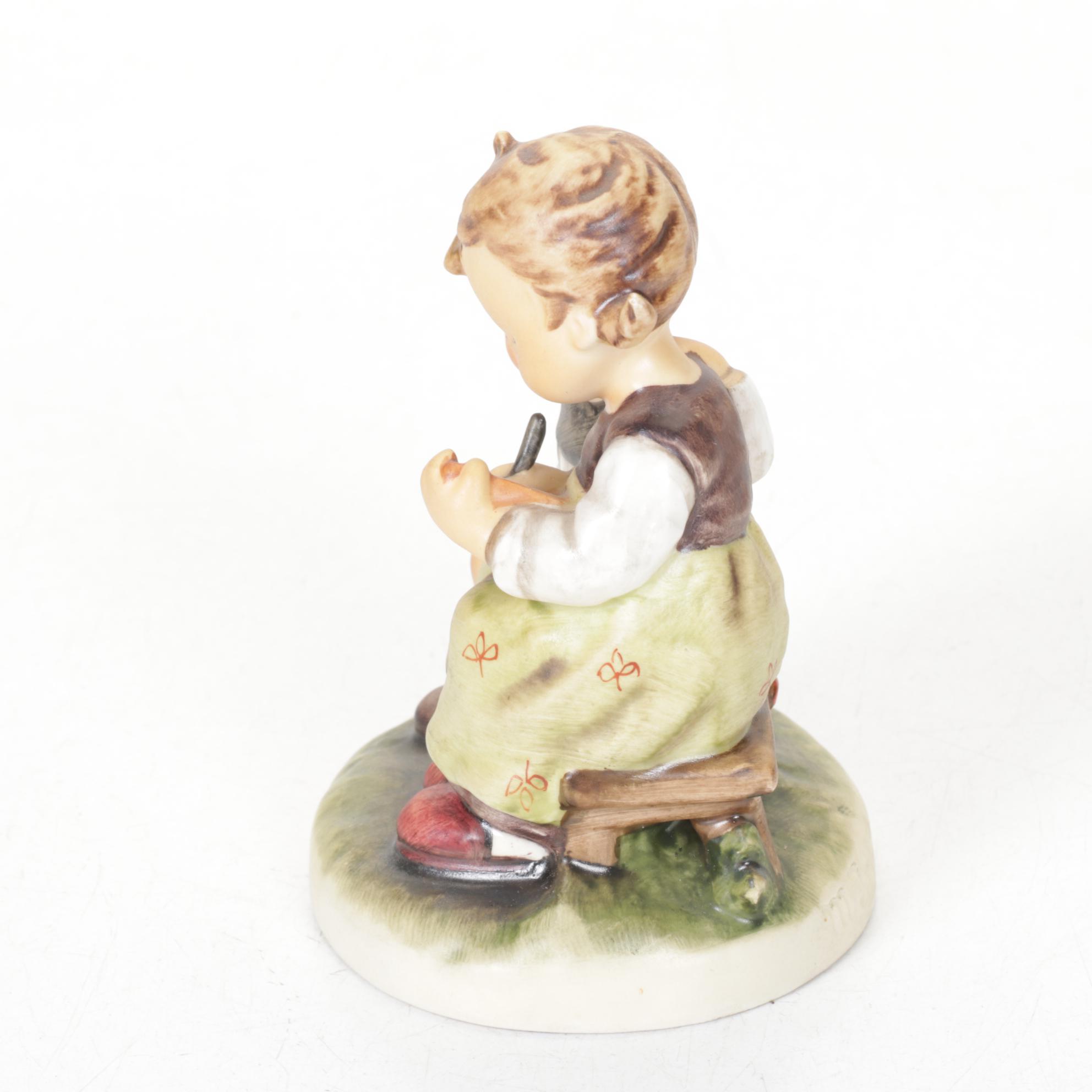 Goebel "Going Home", "Smart Little Sister" & "For Mother" Hummel Porcelain Set