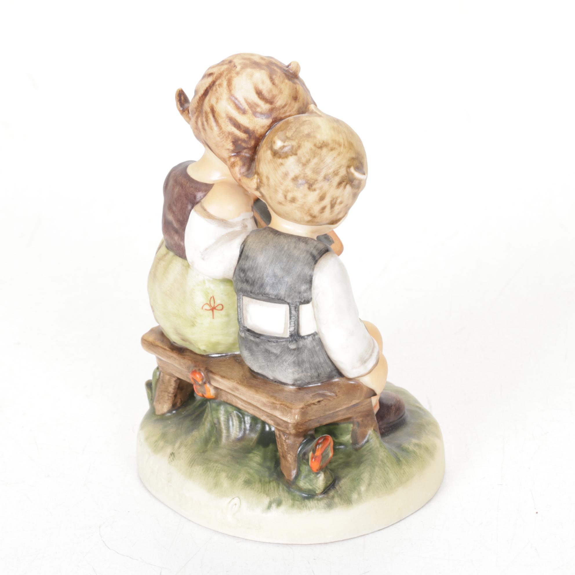 Goebel "Going Home", "Smart Little Sister" & "For Mother" Hummel Porcelain Set