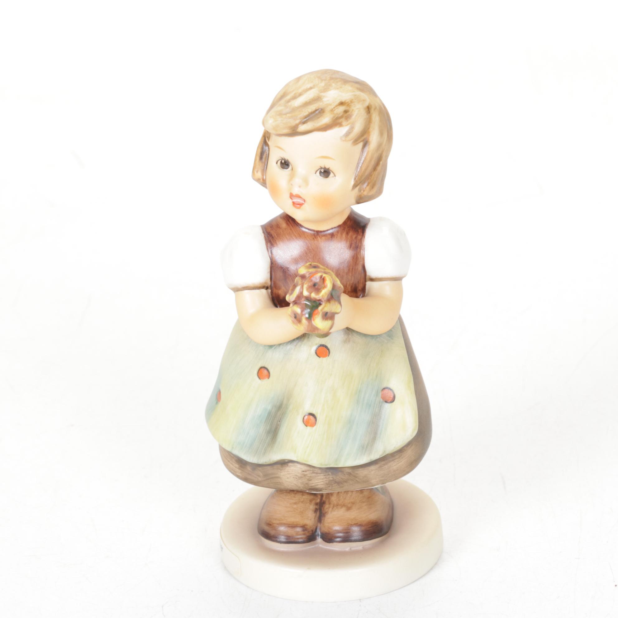 Goebel "Going Home", "Smart Little Sister" & "For Mother" Hummel Porcelain Set