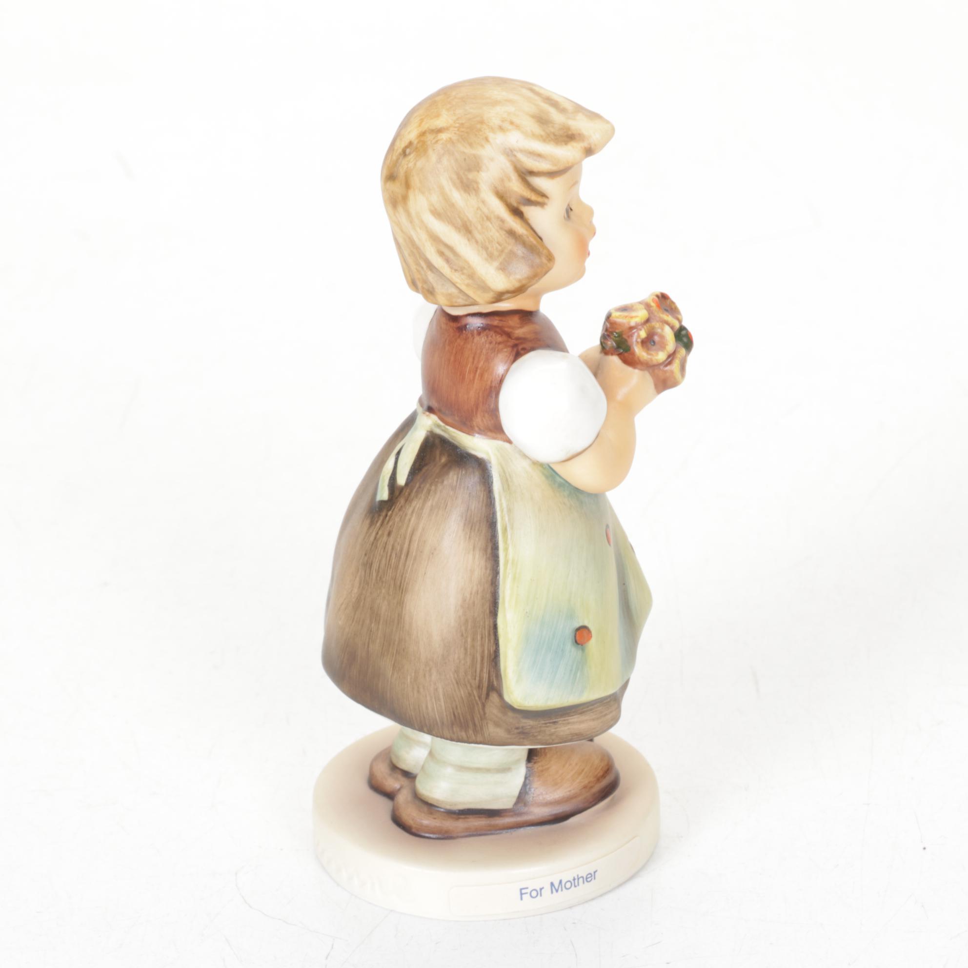 Goebel "Going Home", "Smart Little Sister" & "For Mother" Hummel Porcelain Set