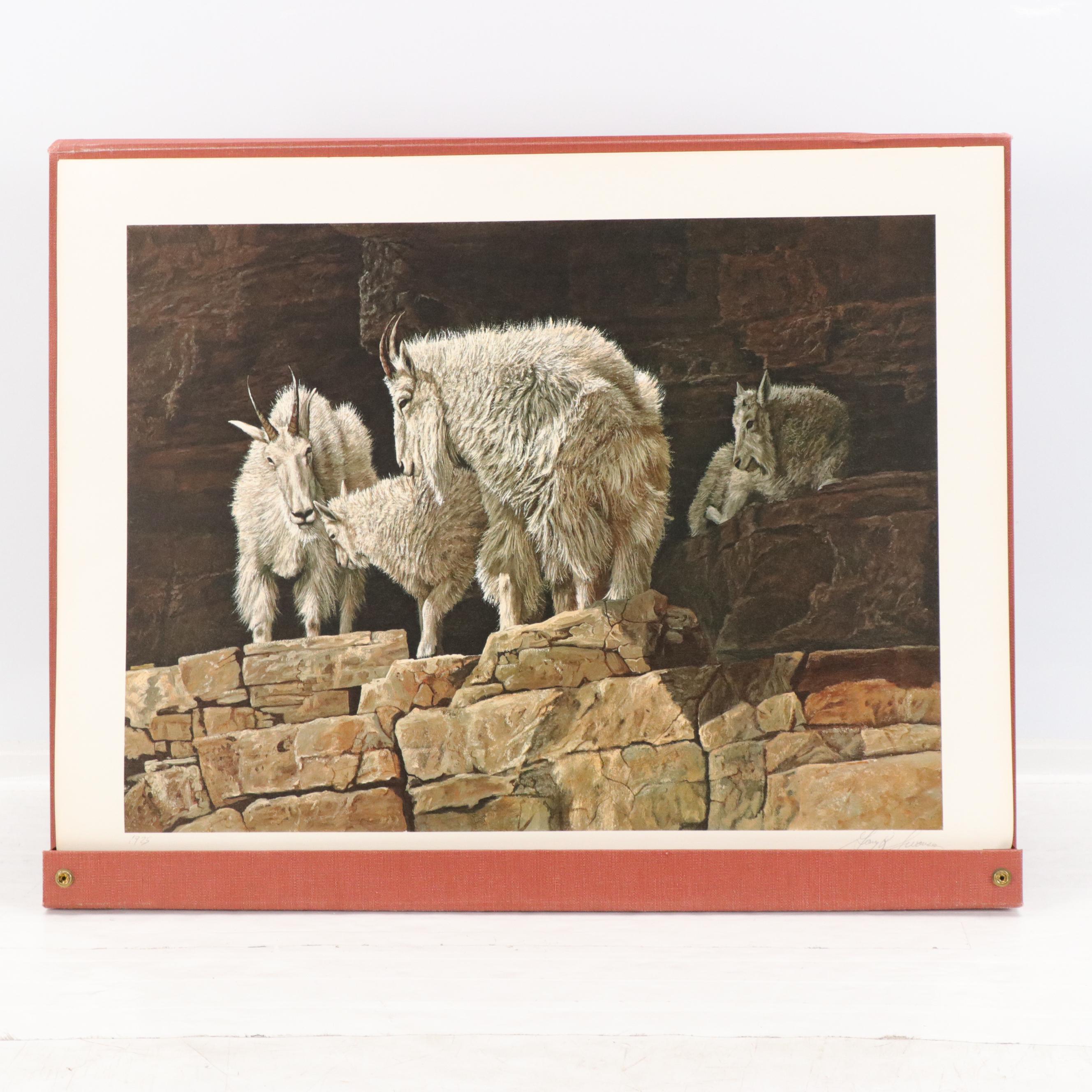 The Franklin Mint 1975 Official "World Wildlife Portfolio of Big Game Art"