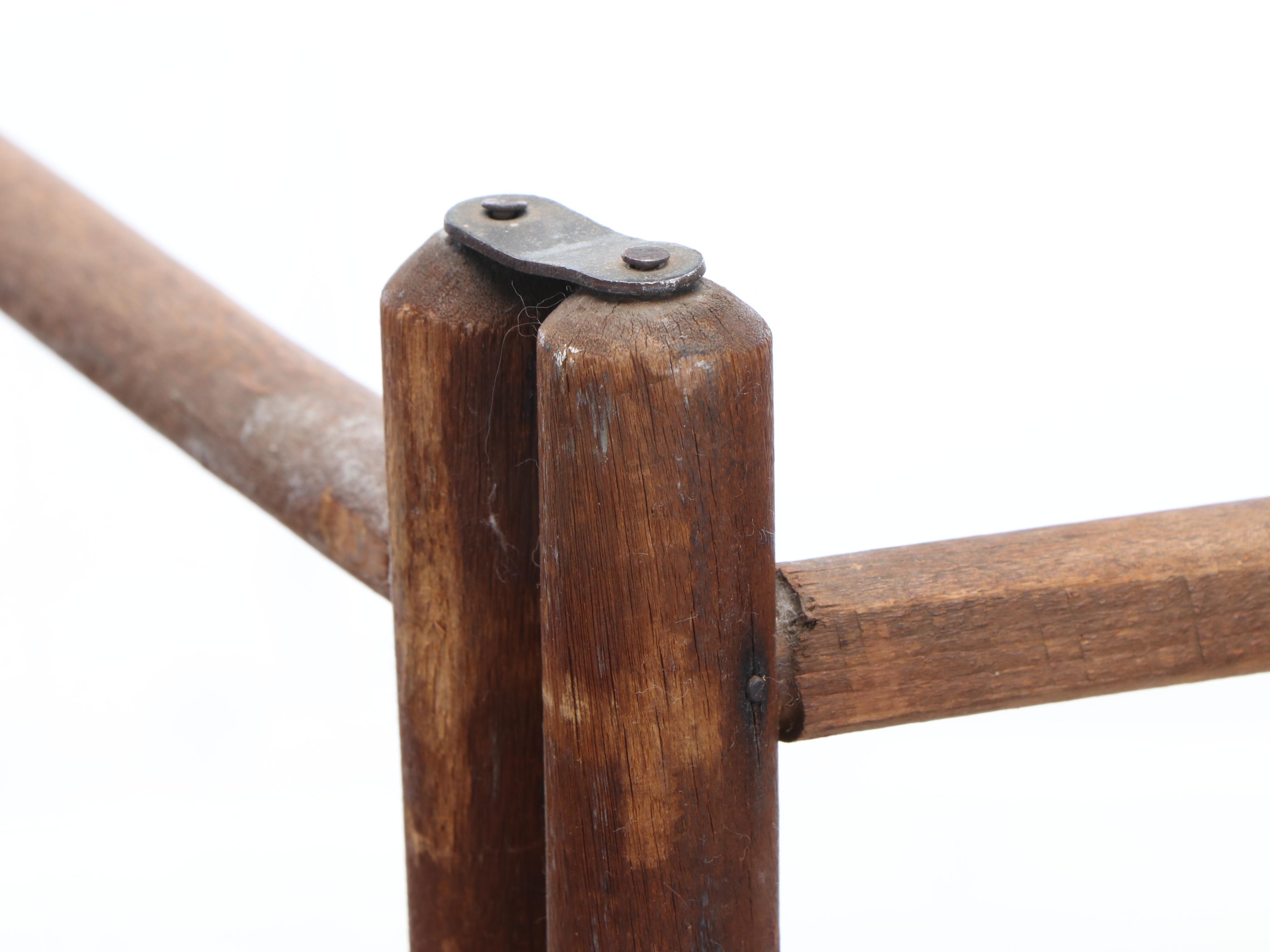 Bissell "Prize" Sweeper with Folding Clothing Rack and Yard Sticks