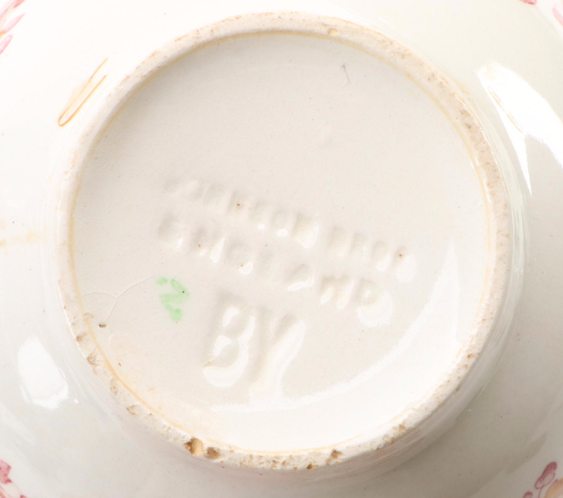 Johnson Bros. "Winchester" Polychrome Ceramic Transferware Dinnerware