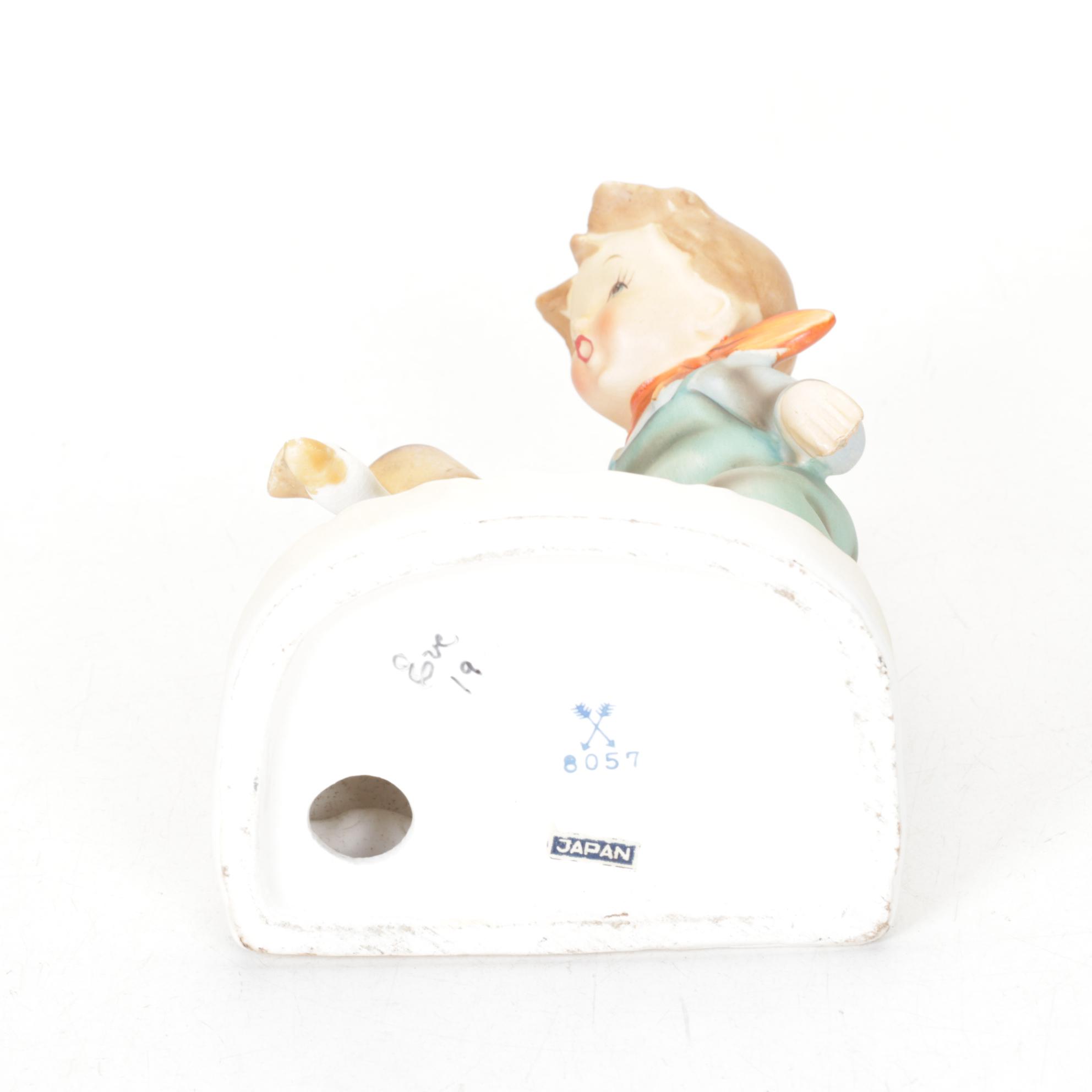 Erich Stauffer "Backyard Harmony" & Other Springtime Glazed Porcelain Figurines