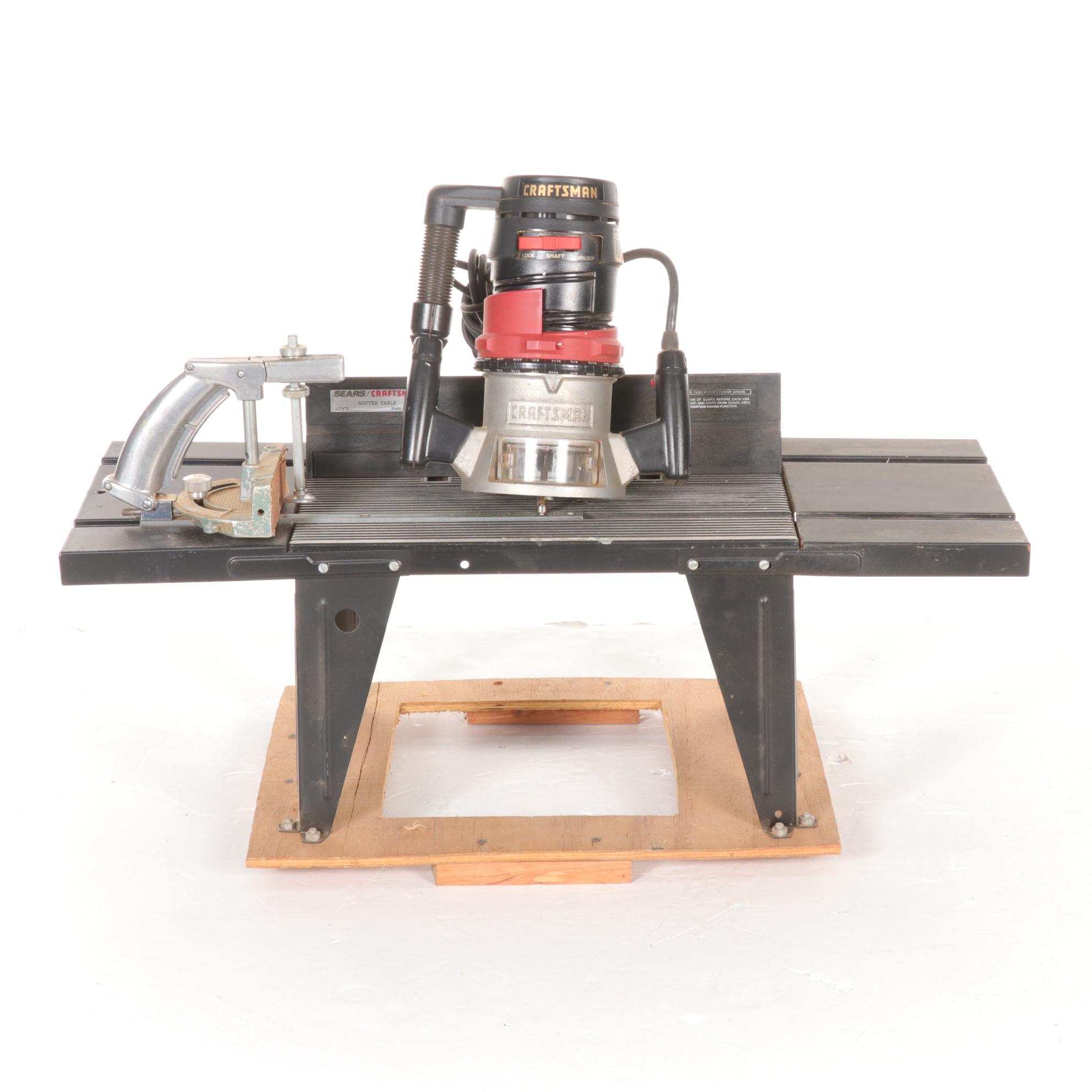 Craftsman Model 315 Router with Router Table