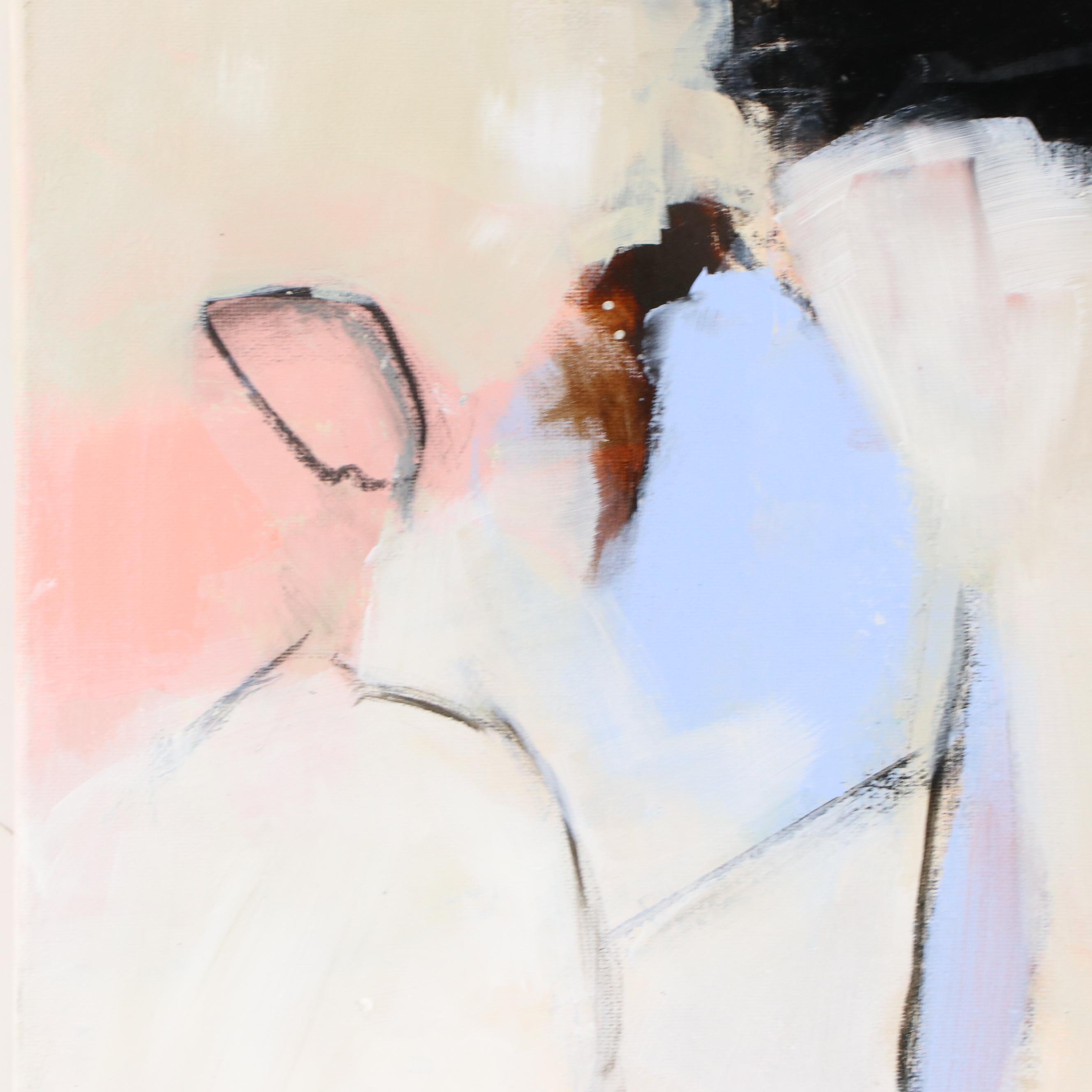 Milagros Pongo Abstract Mixed Media Painting "Onirico," 21st Century