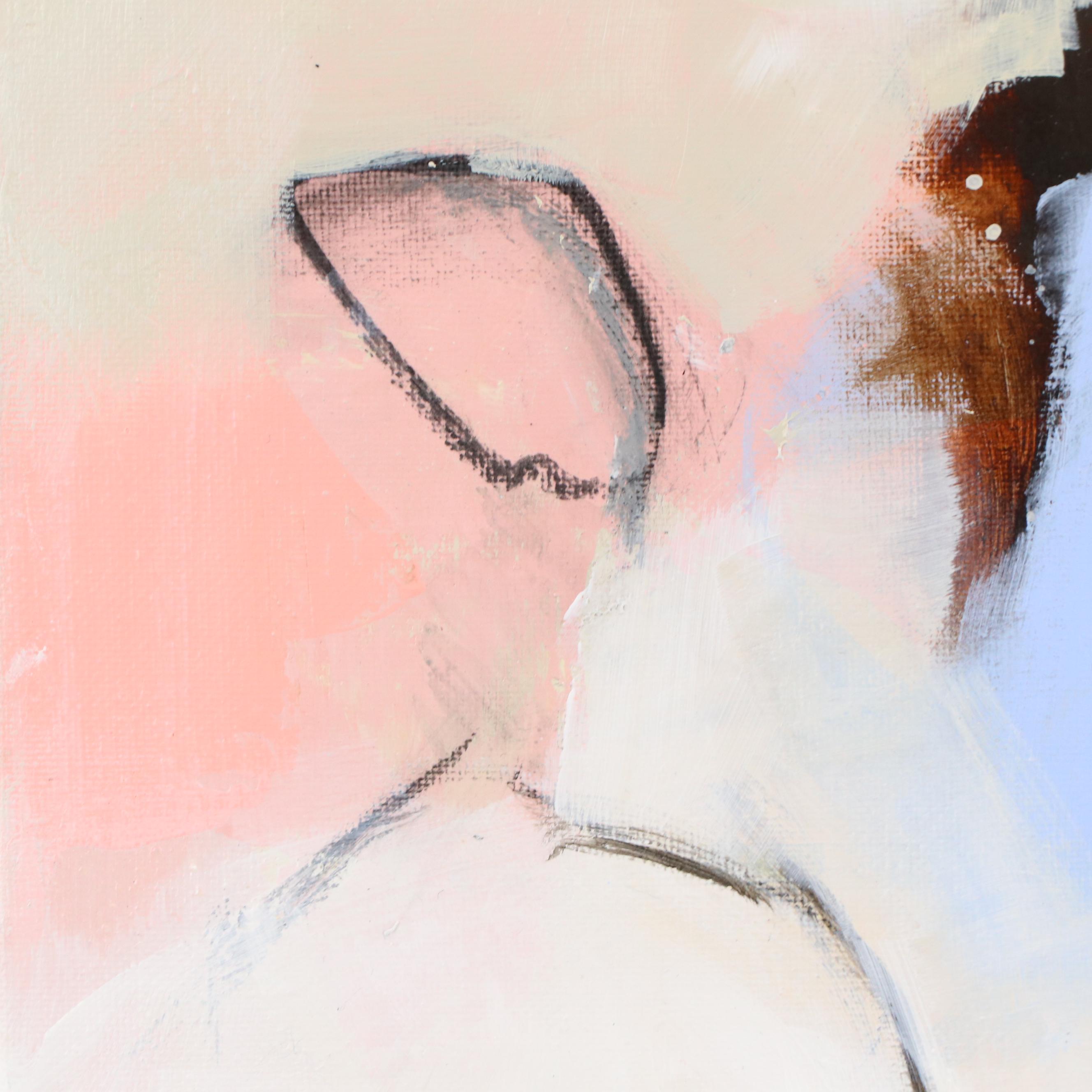 Milagros Pongo Abstract Mixed Media Painting "Onirico," 21st Century