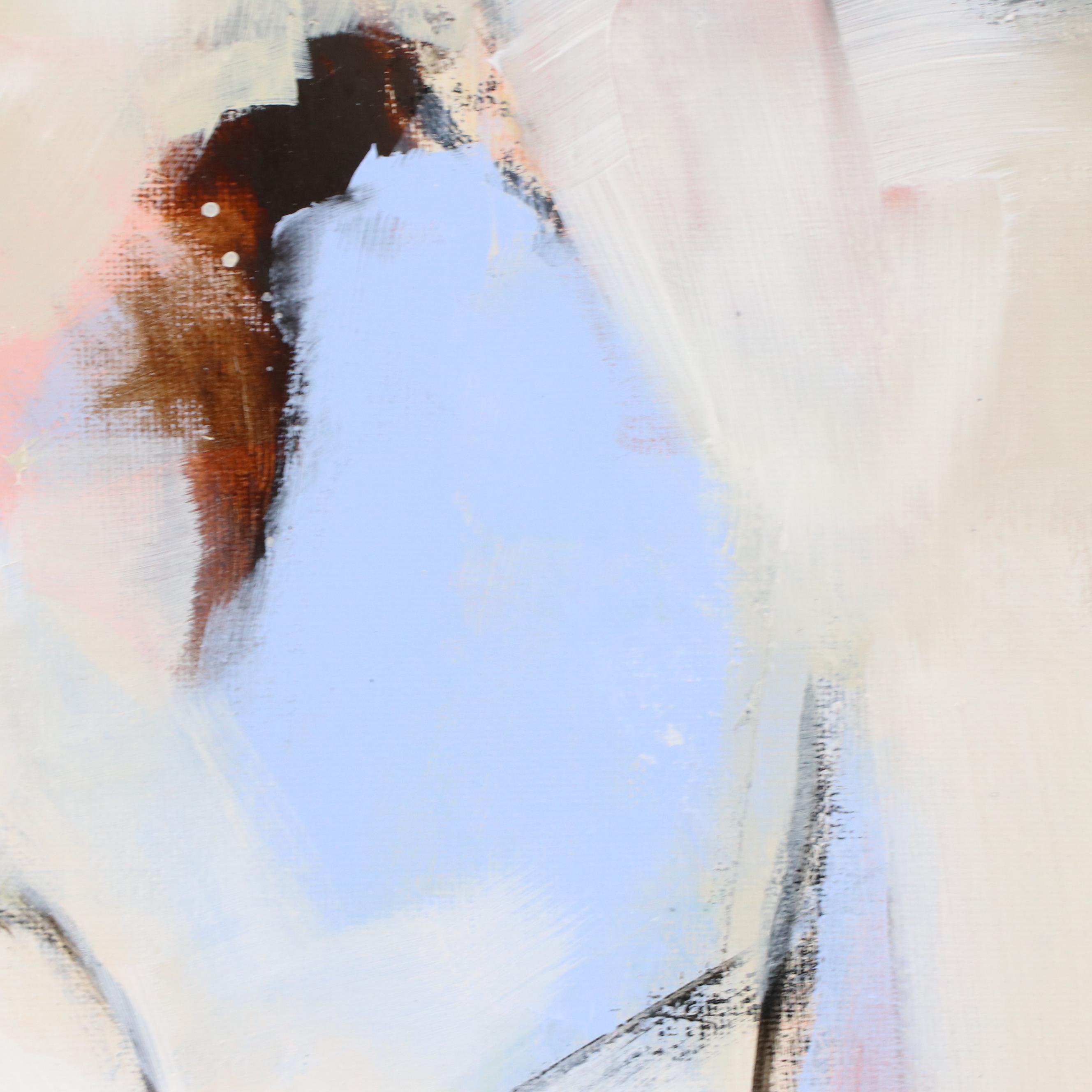 Milagros Pongo Abstract Mixed Media Painting "Onirico," 21st Century