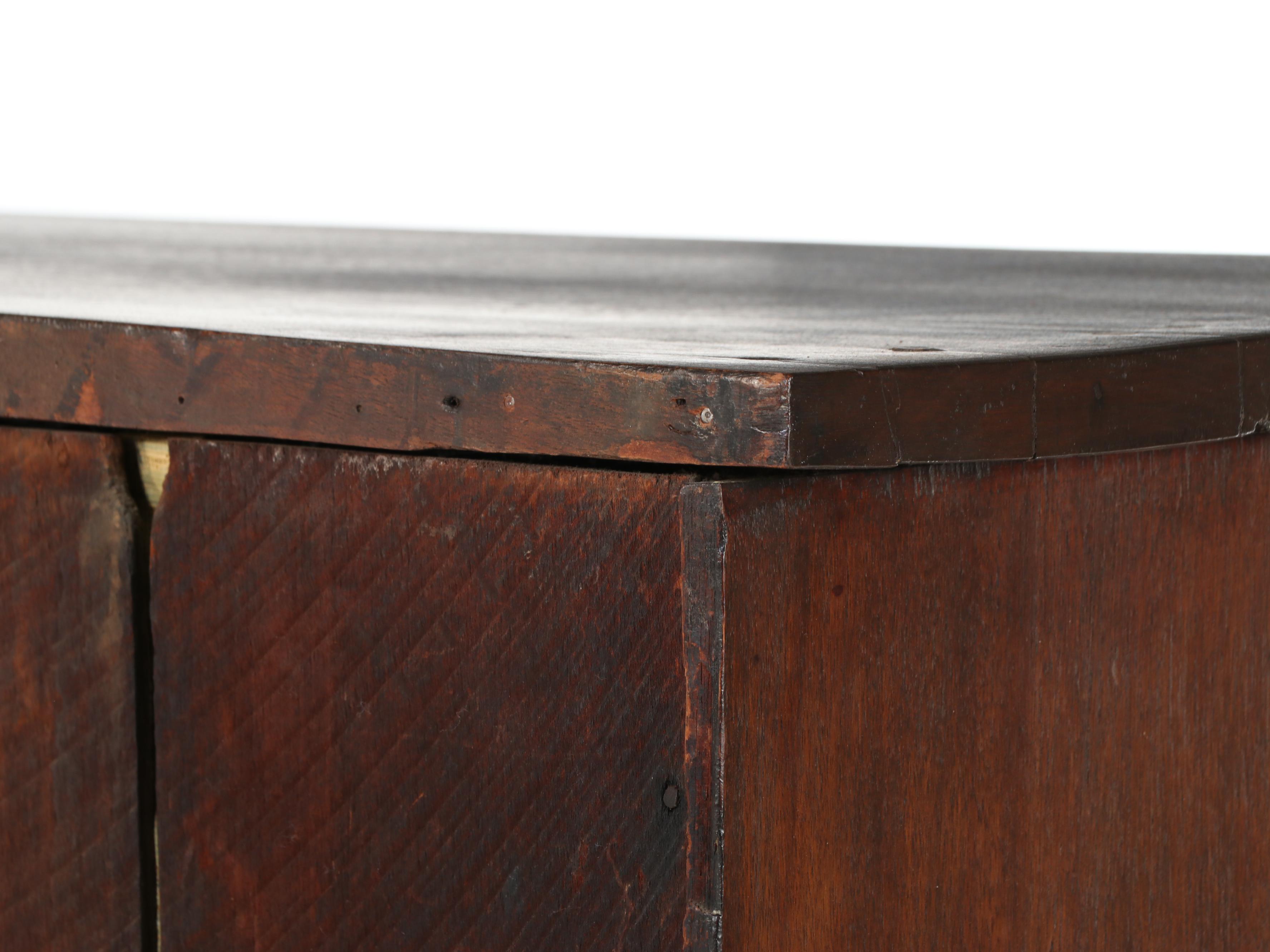 American Primitive Walnut Jelly Cupboard, 19th Century