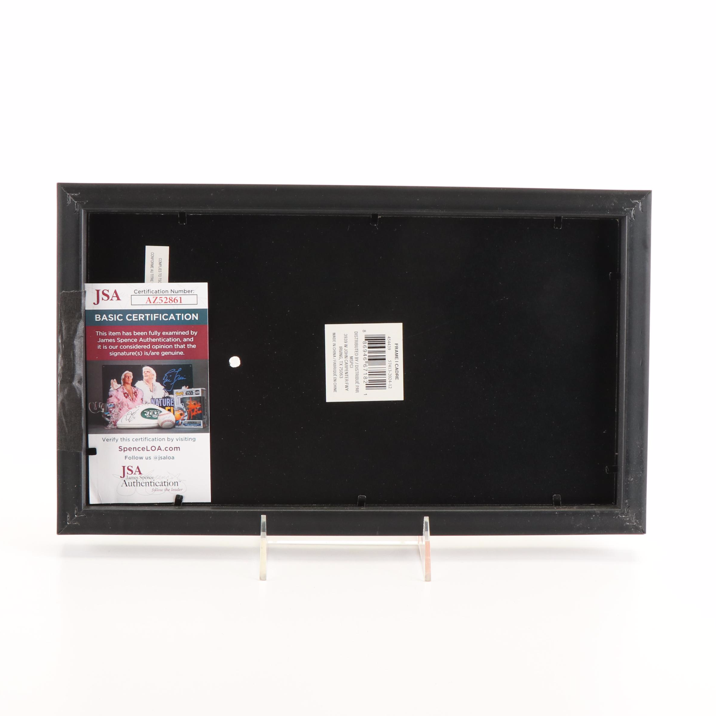 Taylor Swift Signed "The Tortured Poets Department" CD Card in Frame, JSA