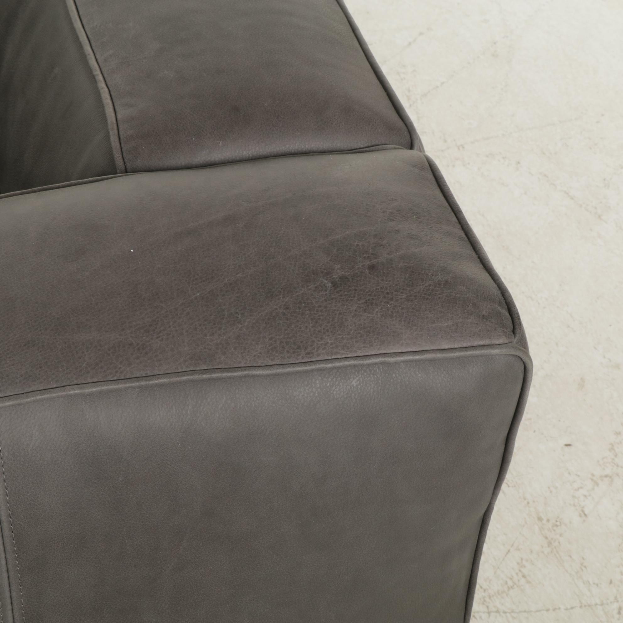 Arhaus "Madrone" Leather Upholstered Sofa