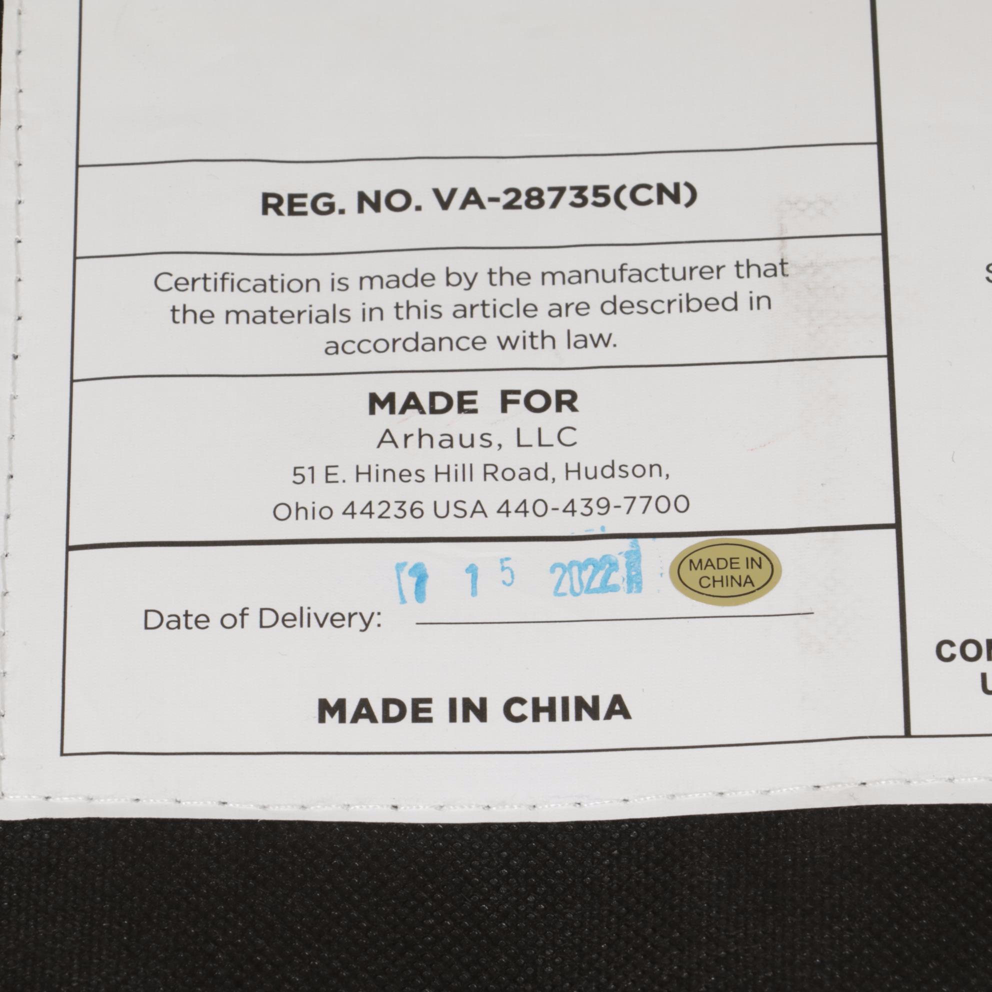 Arhaus "Madrone" Leather Upholstered Sofa