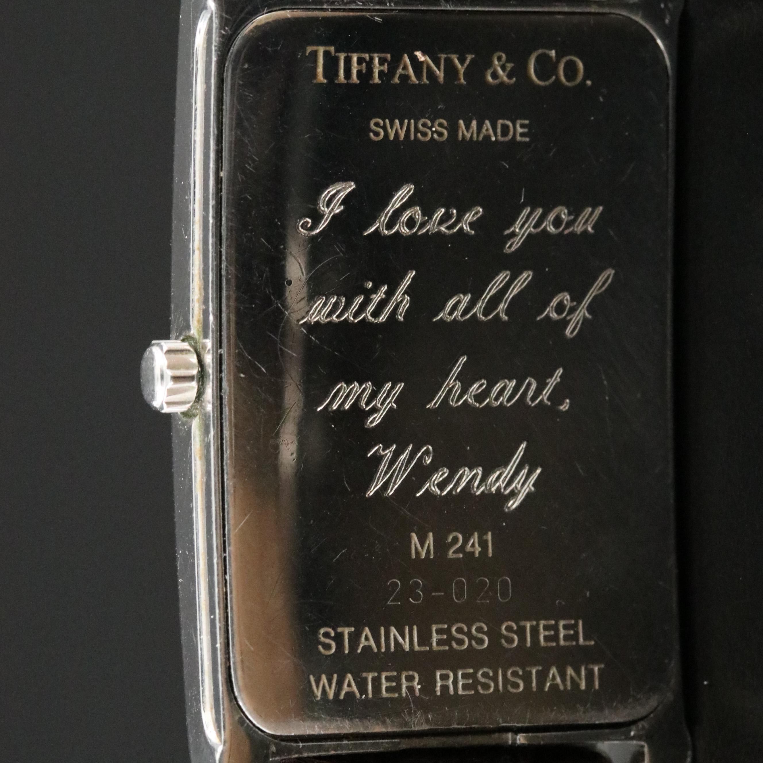 Tiffany & Co. Atlas ref. M241 24mm Steel Quartz Watch