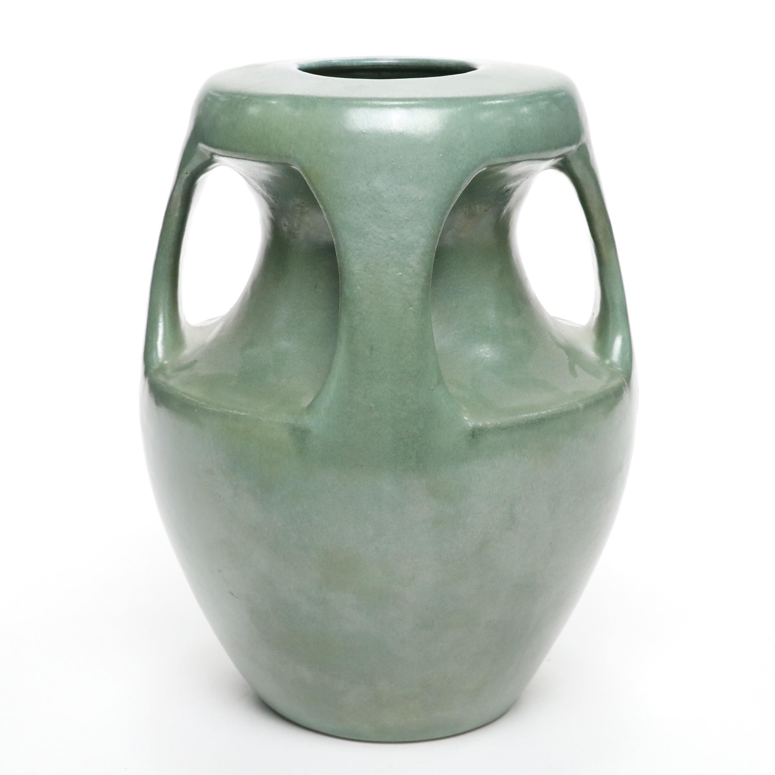 Haeger Ceramic Handled Vase, 2002
