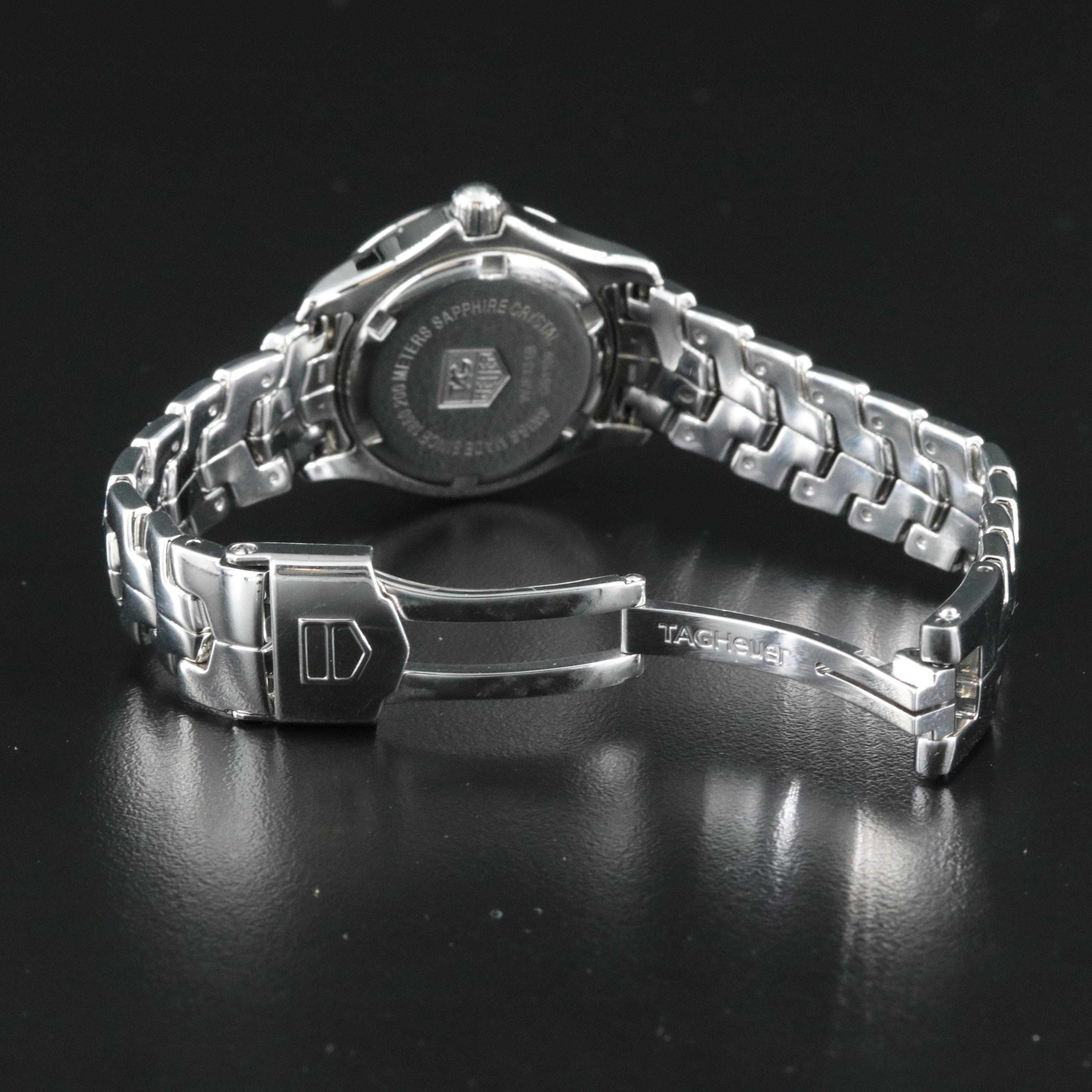 TAG Heuer Link Diamond Mother-of-Pearl Steel Quartz Watch