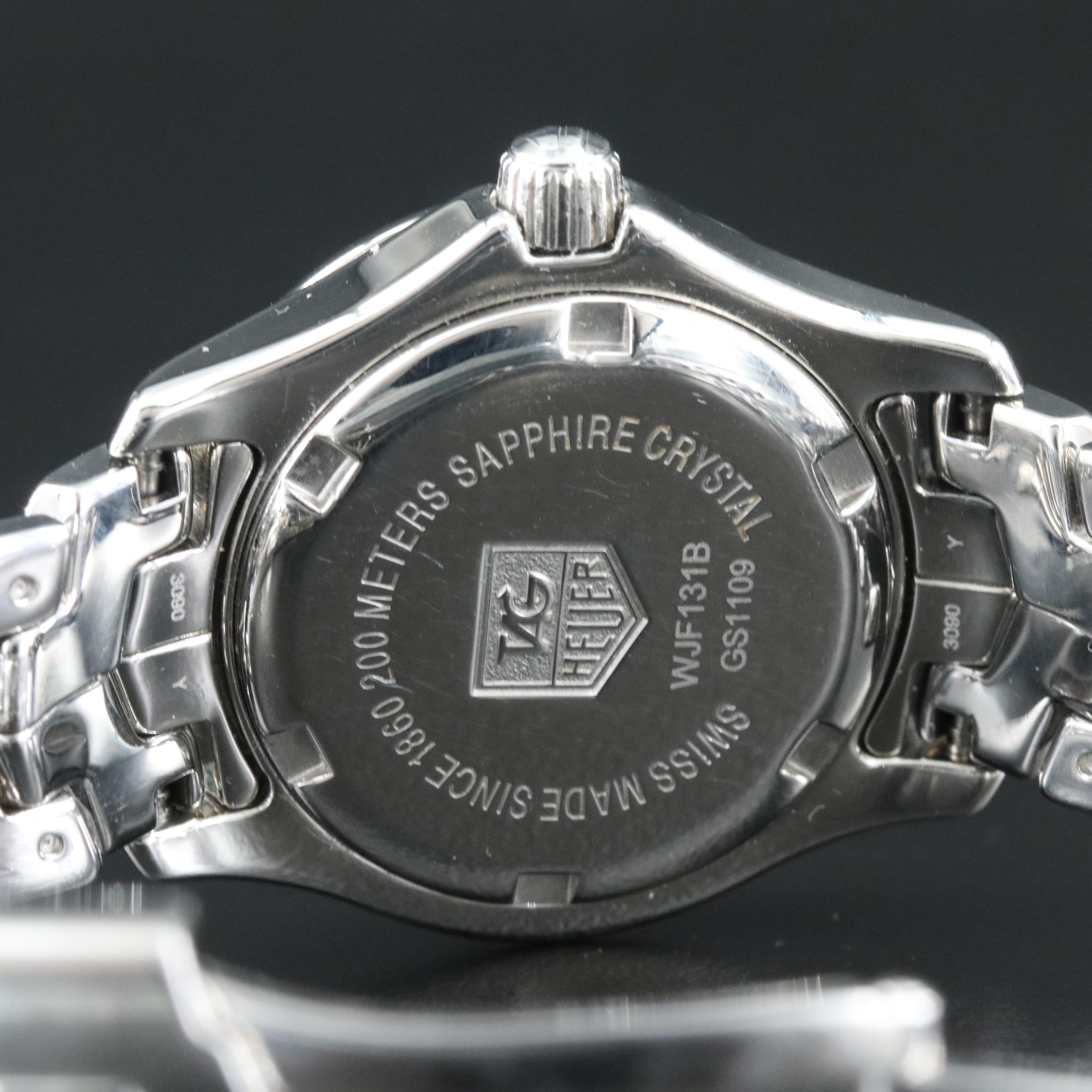 TAG Heuer Link Diamond Mother-of-Pearl Steel Quartz Watch