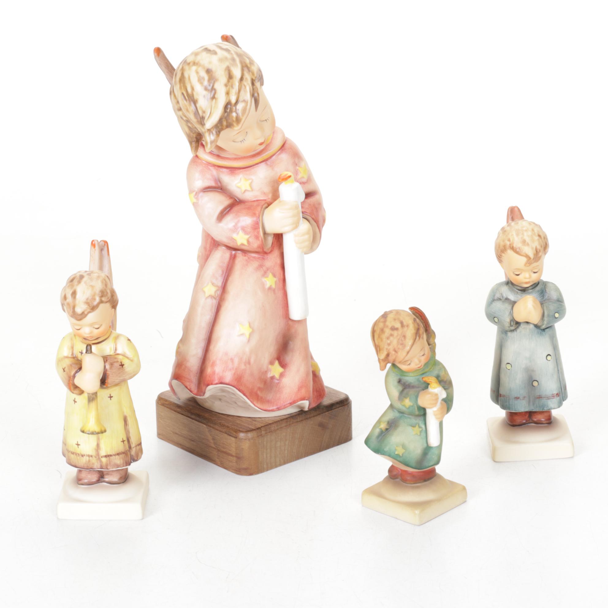 Goebel "Echoes of Joy" & Other Angel Hummel Porcelain Figurine