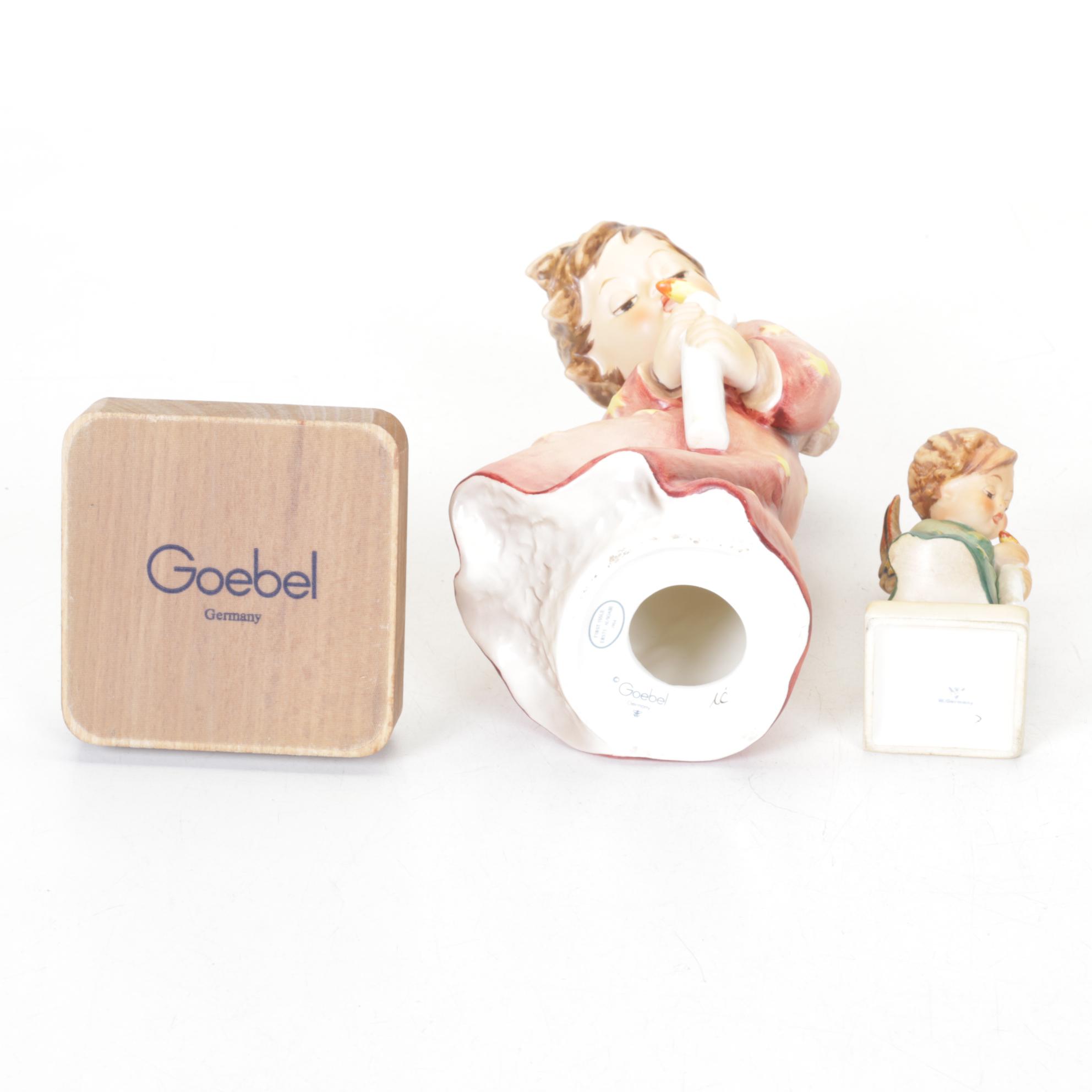 Goebel "Echoes of Joy" & Other Angel Hummel Porcelain Figurine