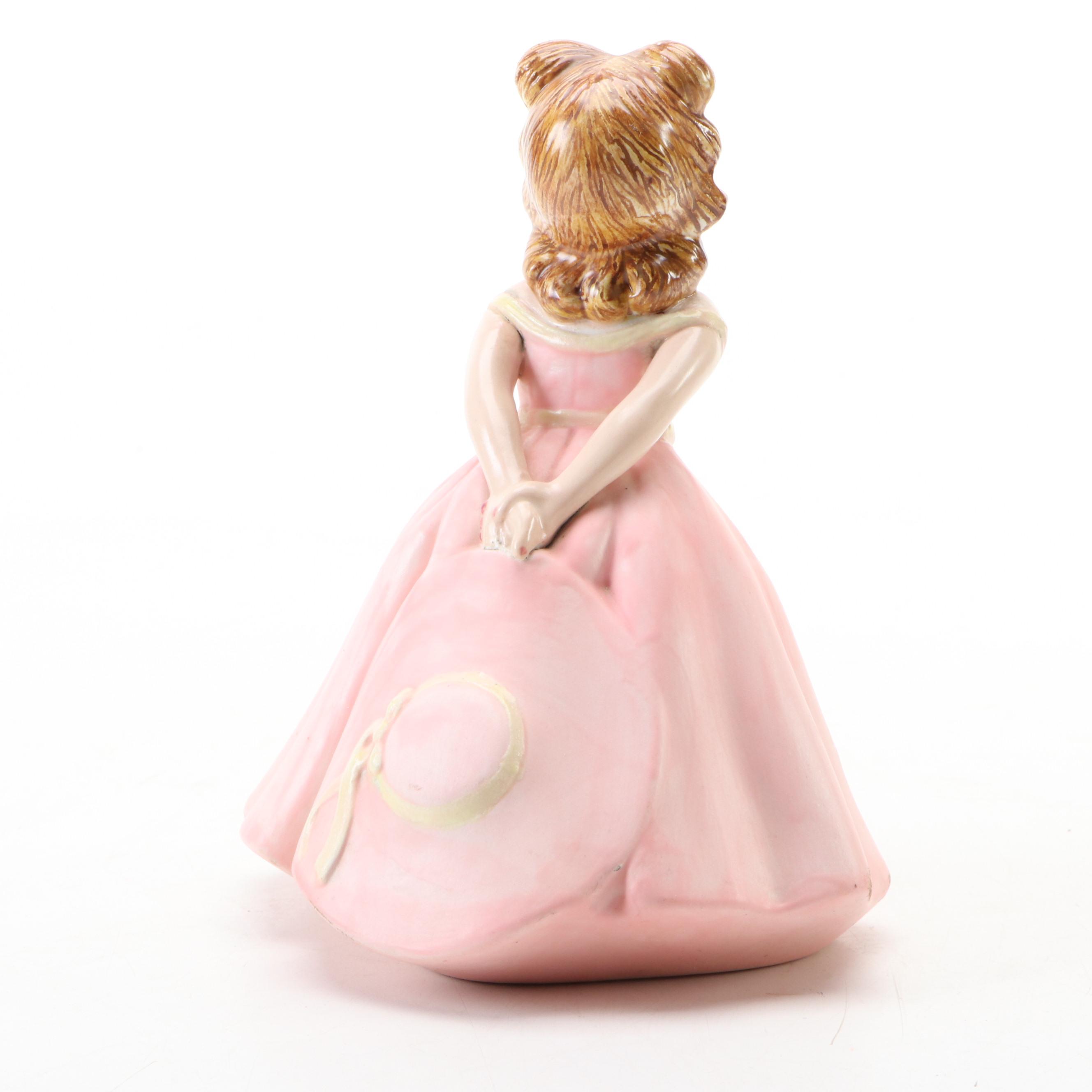 Lefton Porcelain & Other Floral Boxes, Ashtray and Figurine