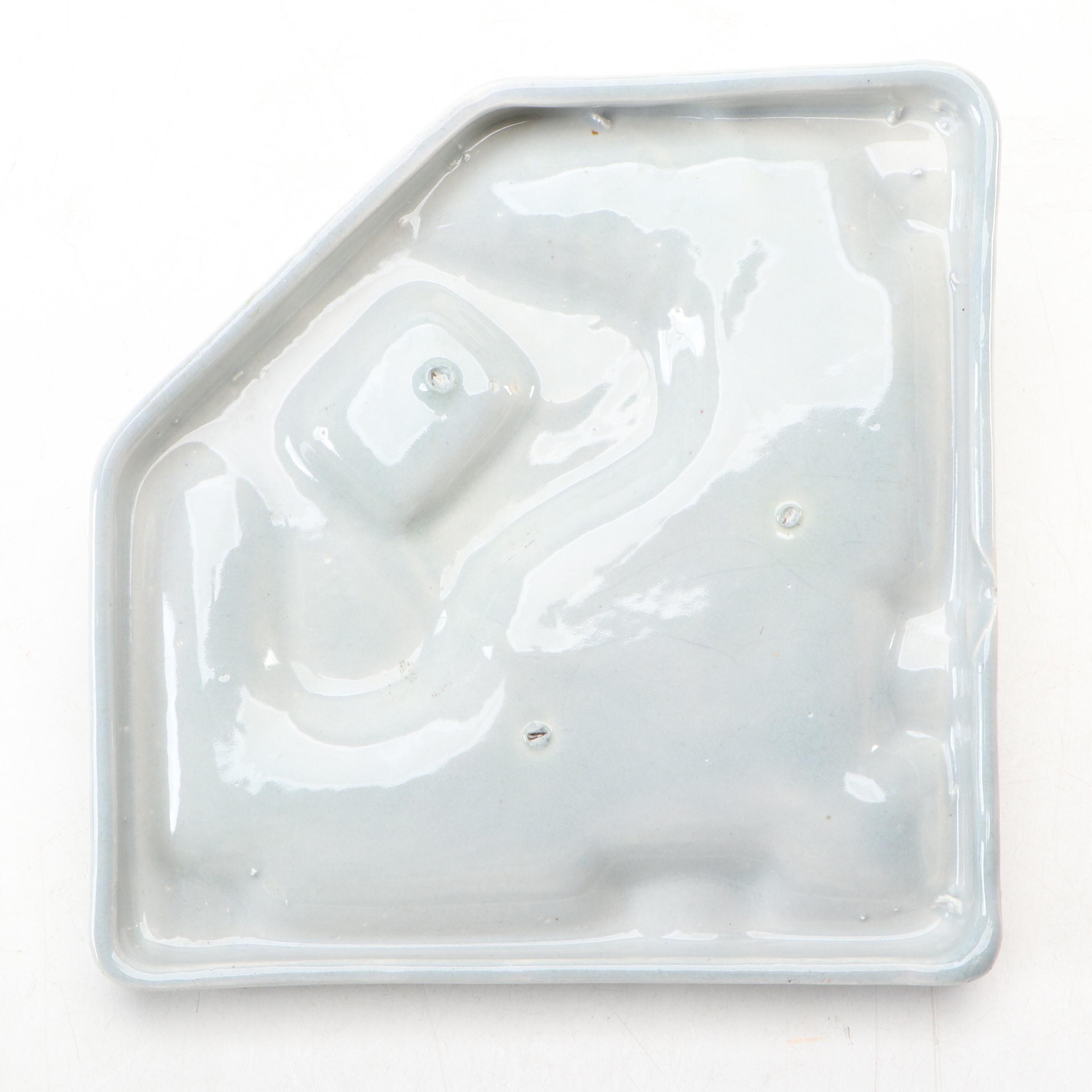 Lefton Porcelain & Other Floral Boxes, Ashtray and Figurine