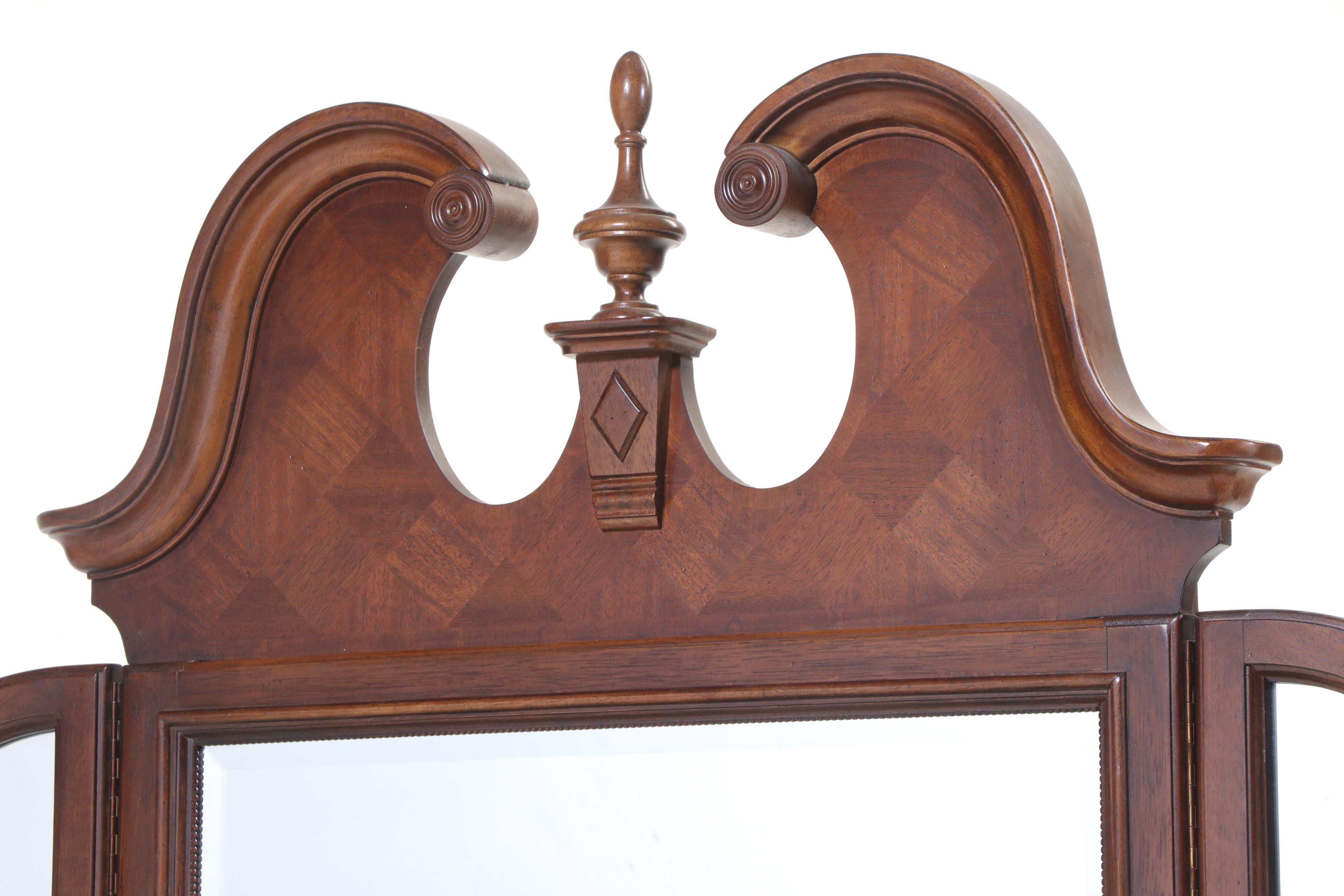 Alexander Julian "Home Colours" Federal Style Mahogany Twelve-Drawer Dresser