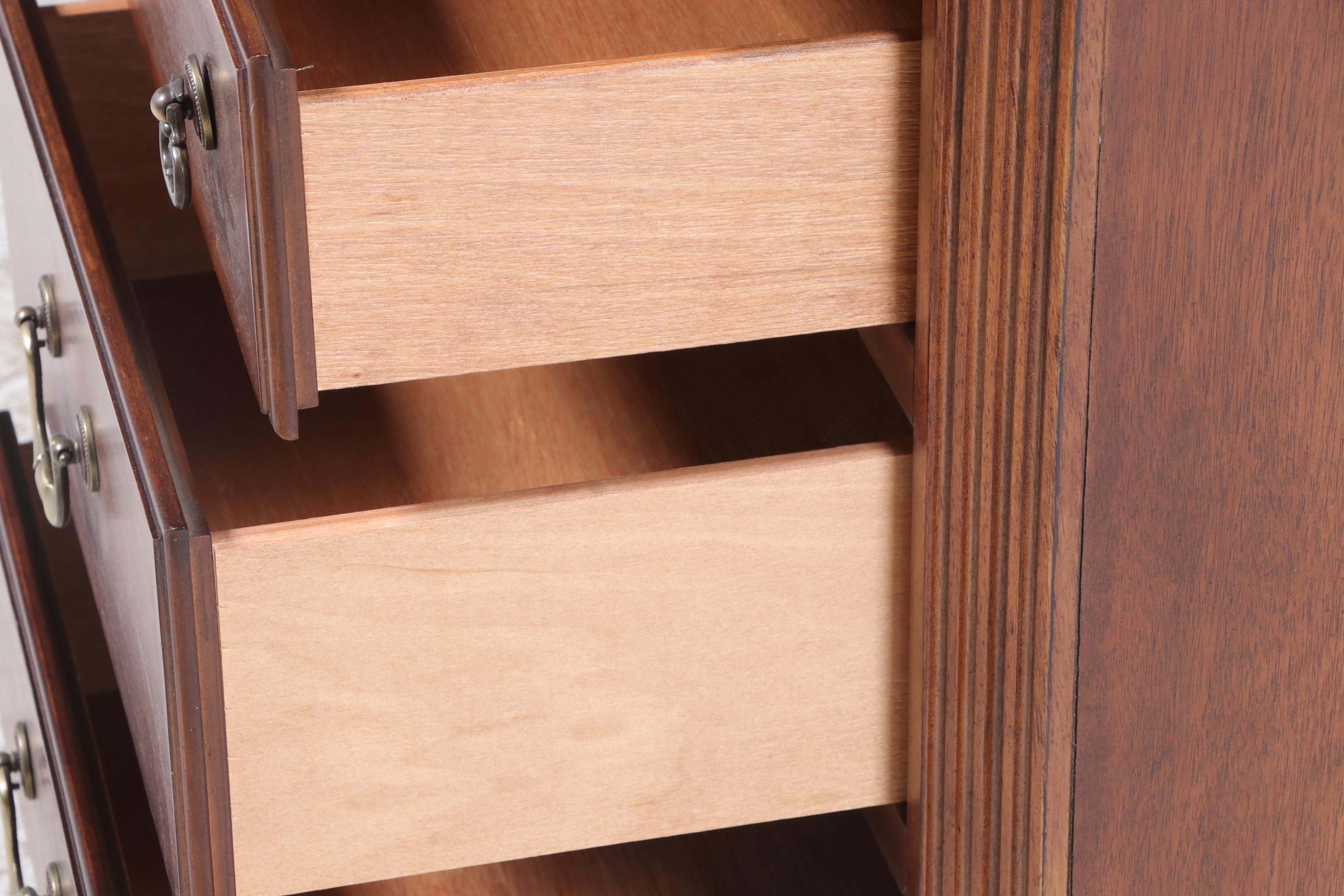 Alexander Julian "Home Colours" Federal Style Mahogany Twelve-Drawer Dresser