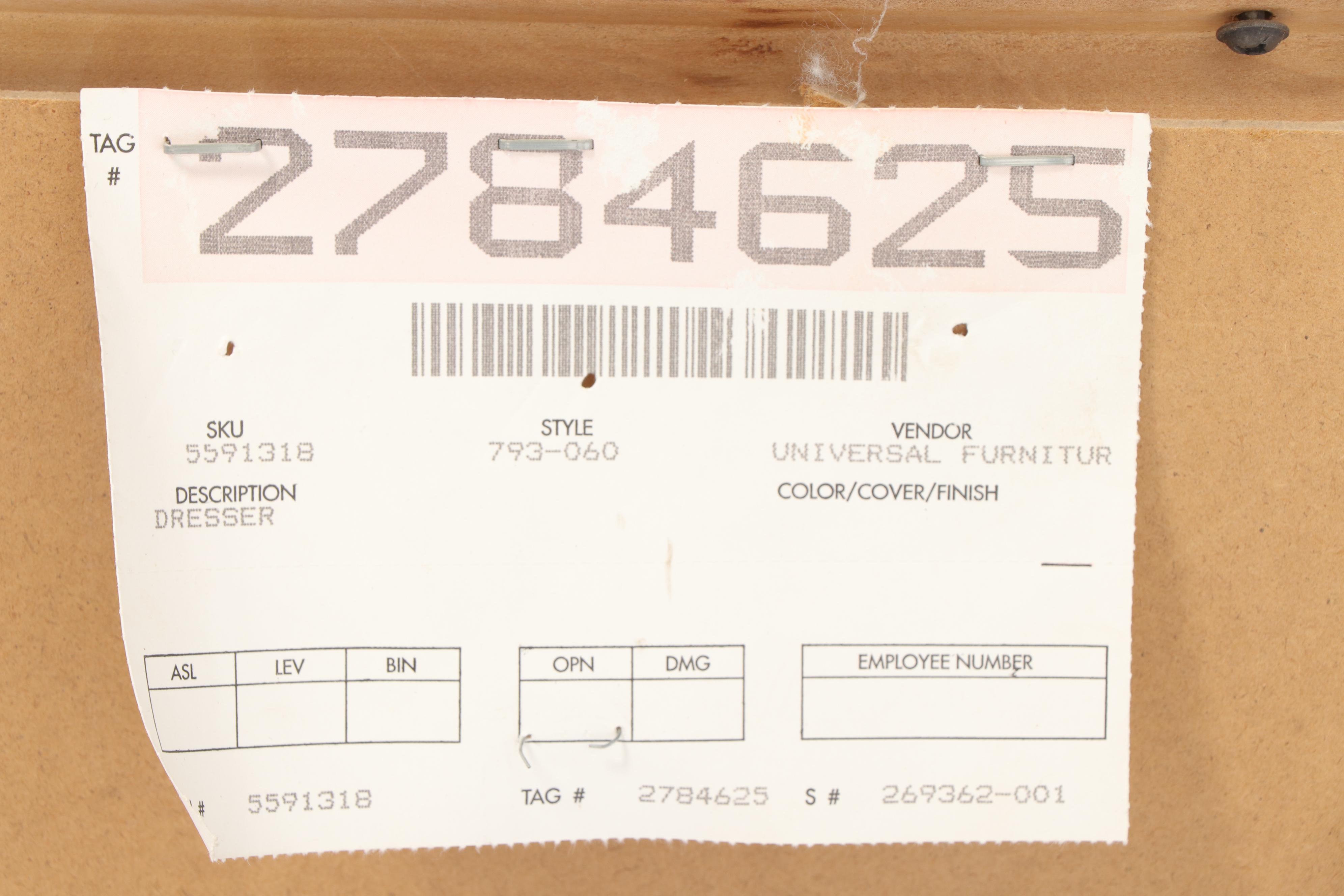 Alexander Julian "Home Colours" Federal Style Mahogany Twelve-Drawer Dresser