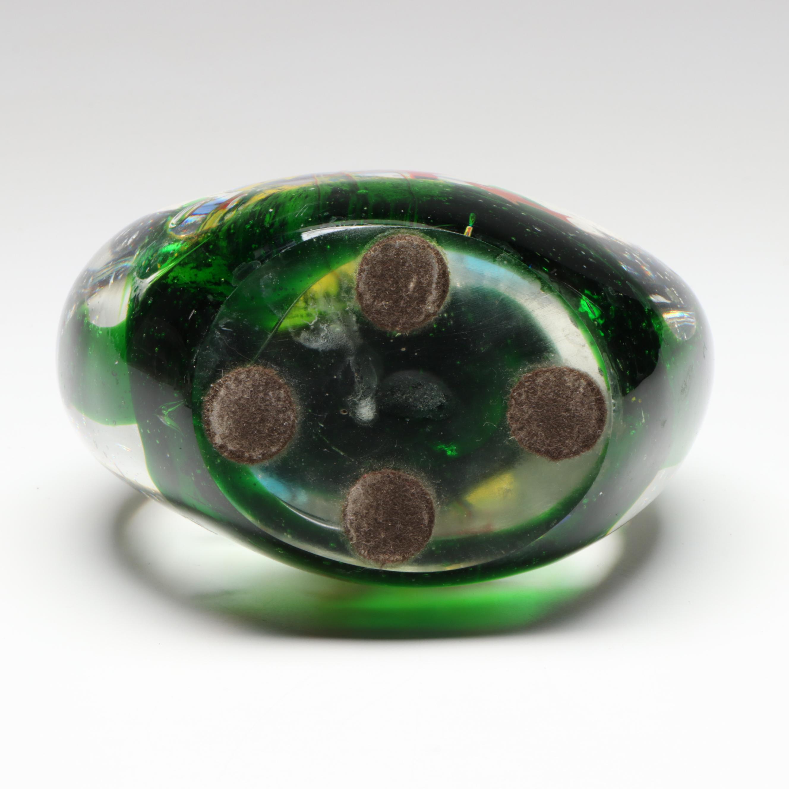 J.I.Co Venetian Fish Figurine with Other Paperweight and Vase