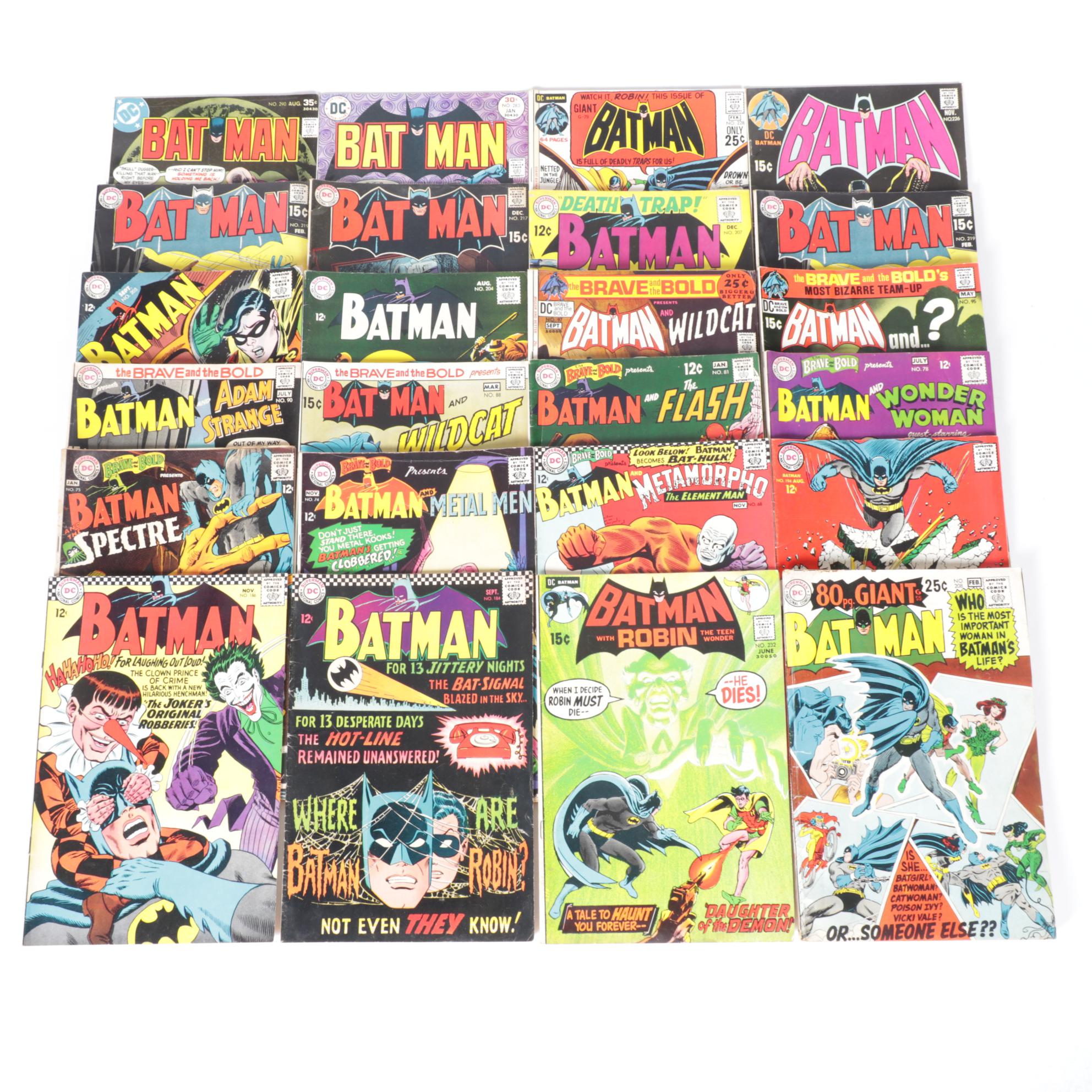 DC Comics "Batman" Silver Age Comic Book Collection