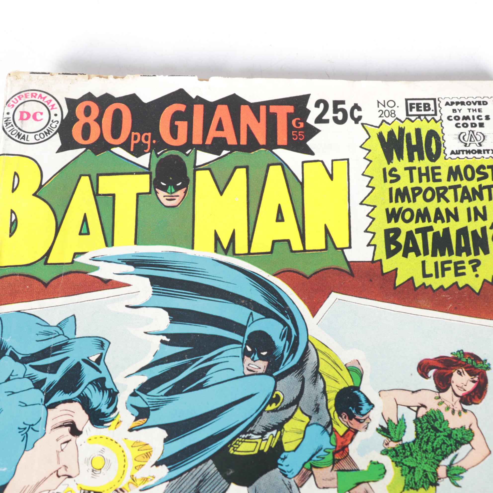 DC Comics "Batman" Silver Age Comic Book Collection